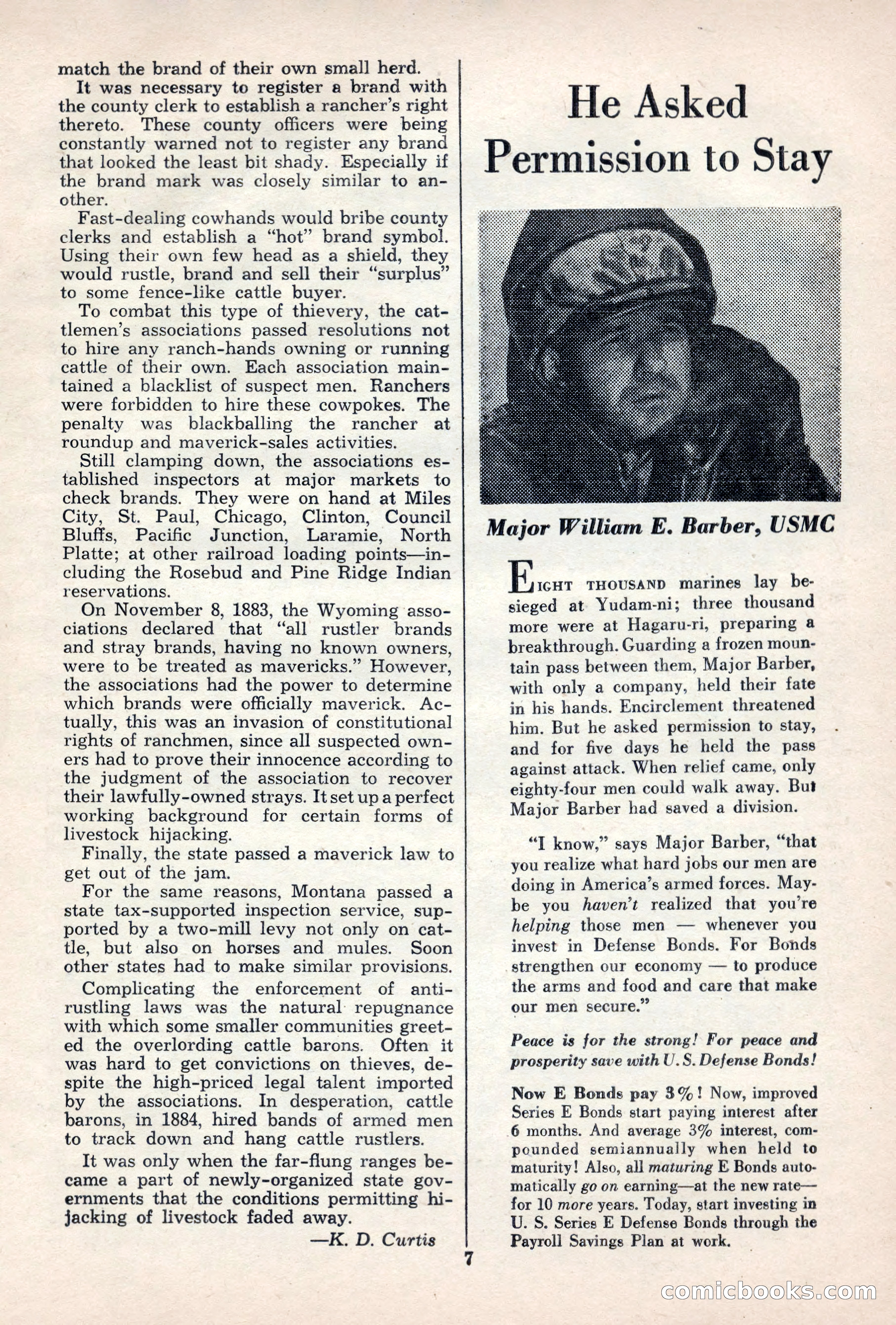 Texas Western, May 1953 — page 7 of 116