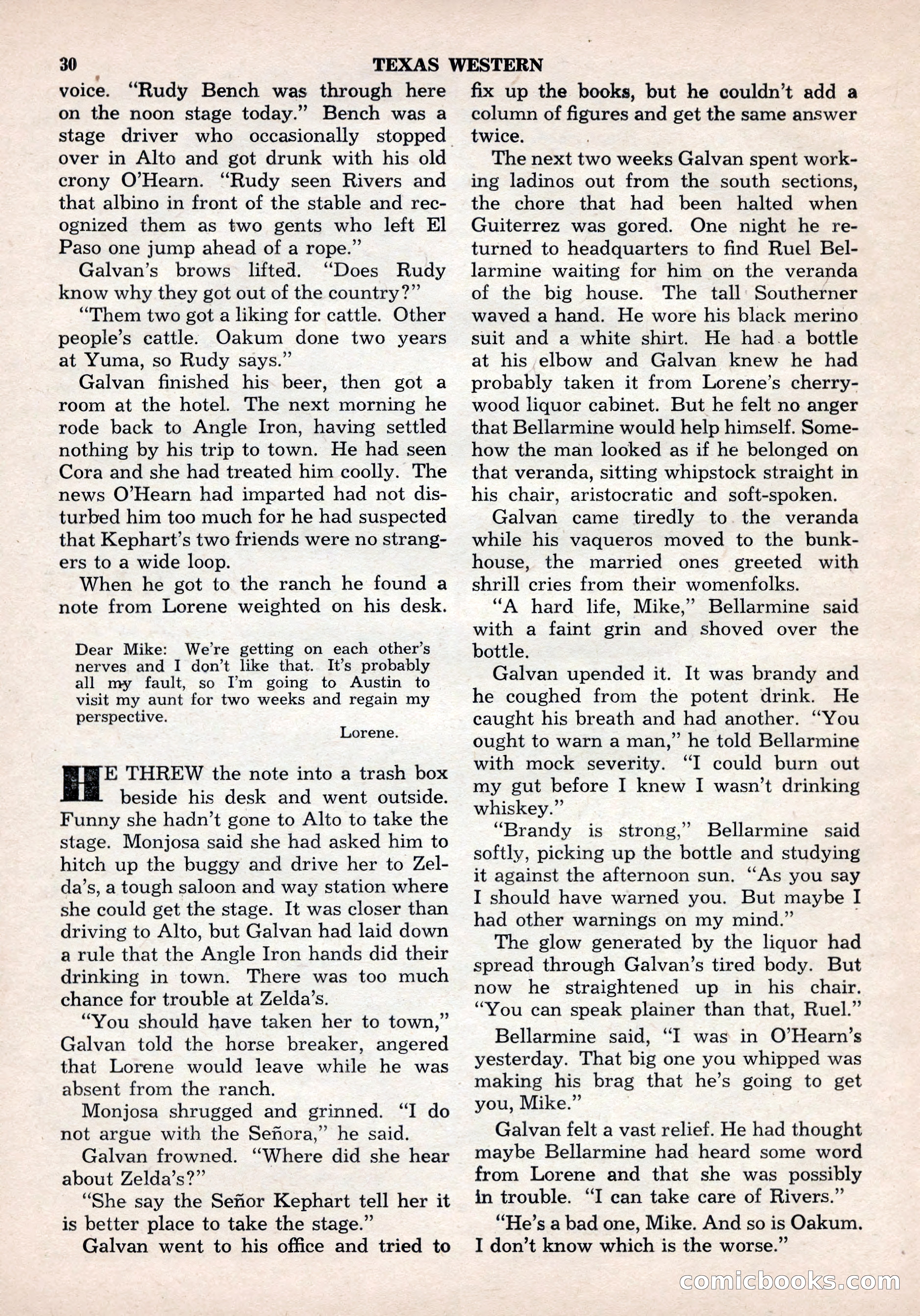 Texas Western, May 1953 — page 30 of 116