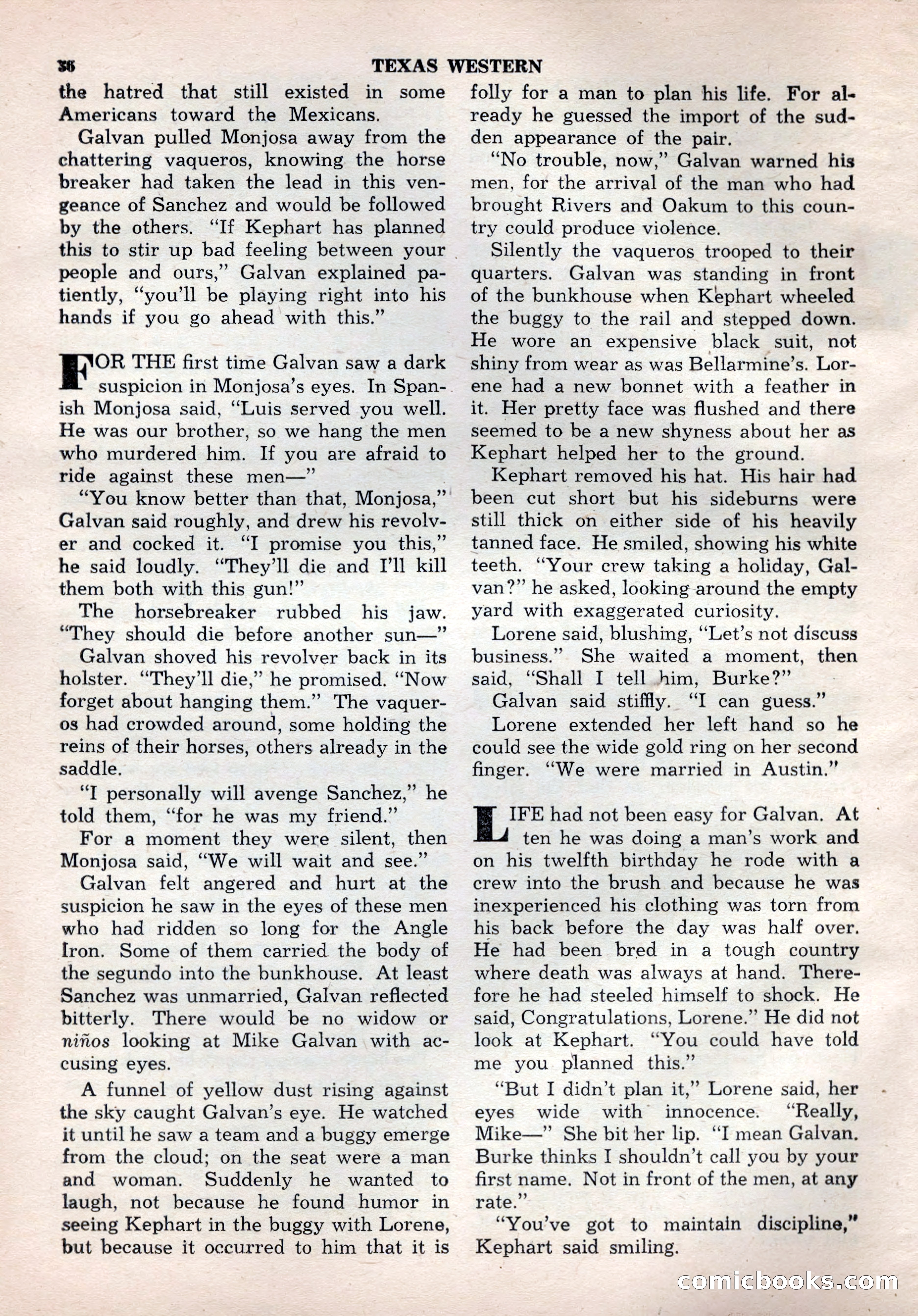 Texas Western, May 1953 — page 36 of 116
