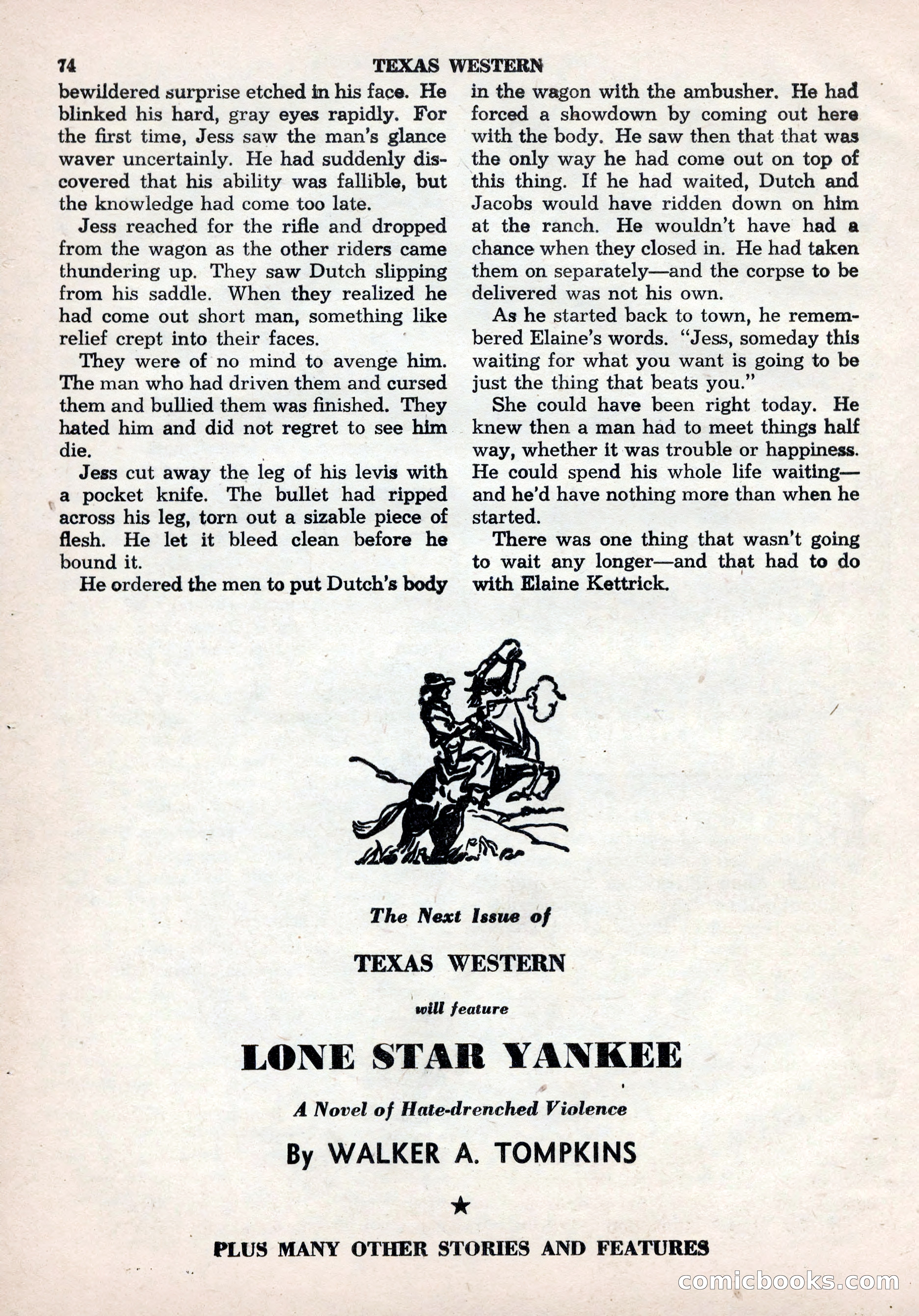 Texas Western, May 1953 — page 74 of 116