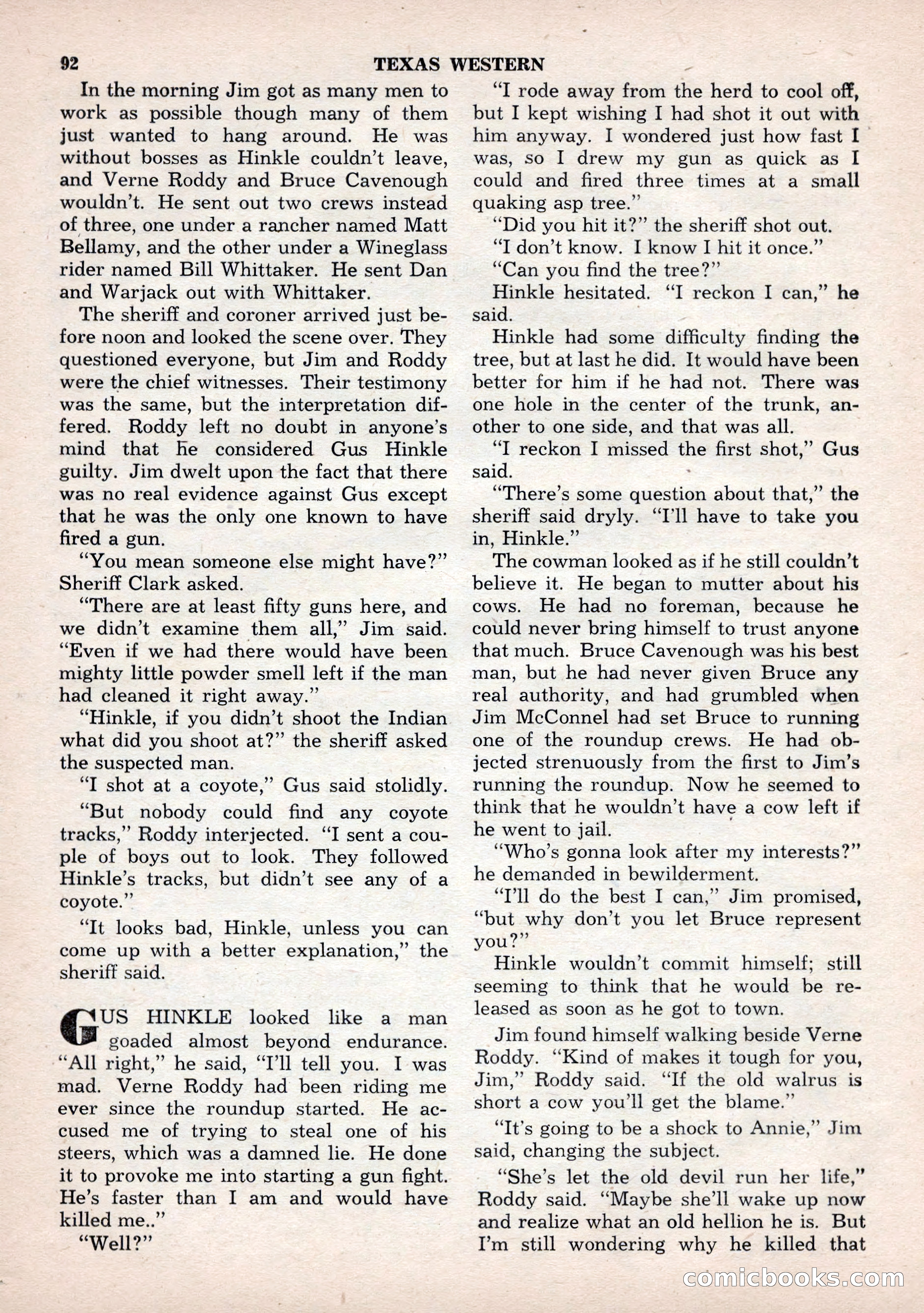 Texas Western, May 1953 — page 92 of 116
