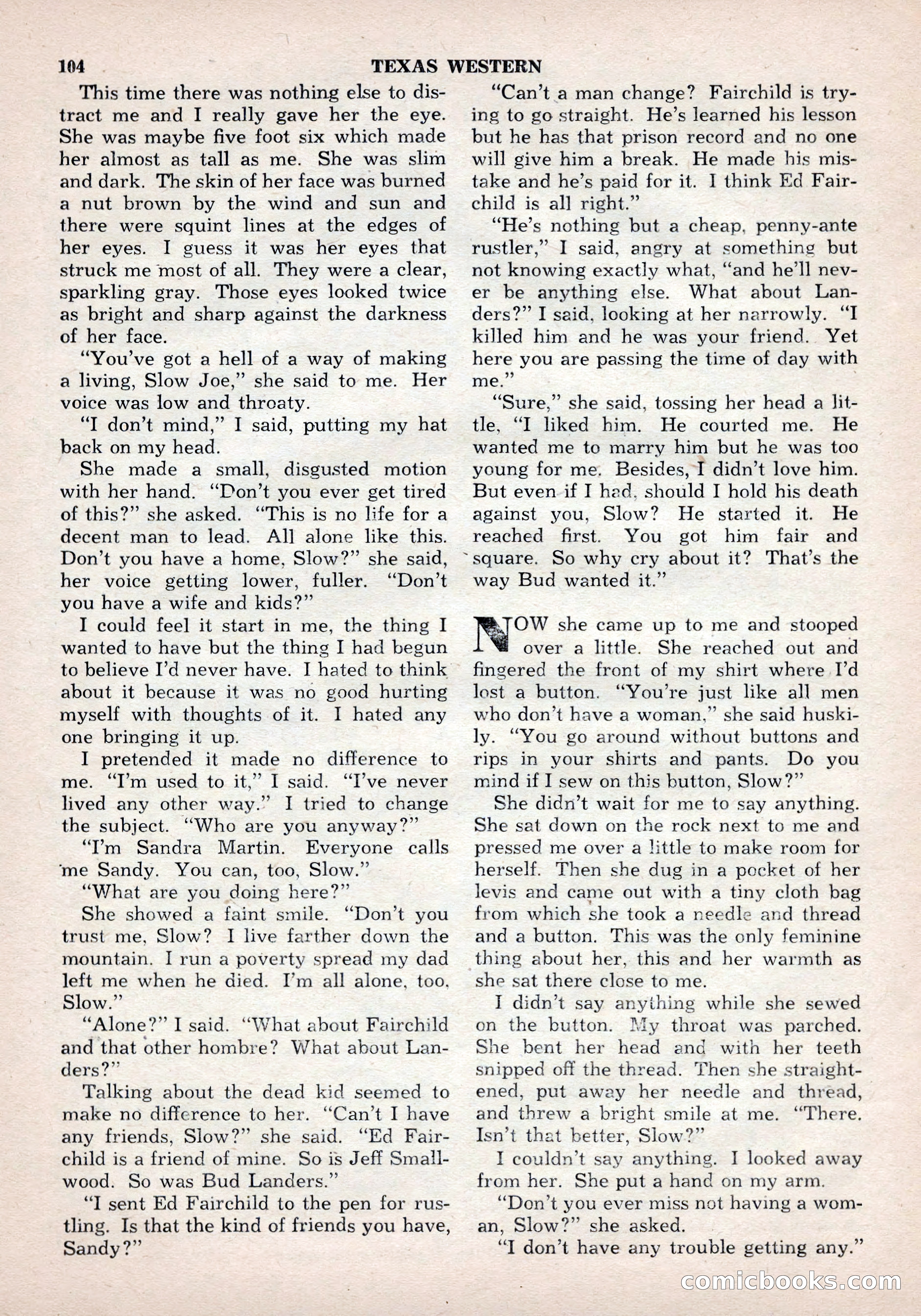 Texas Western, May 1953 — page 104 of 116