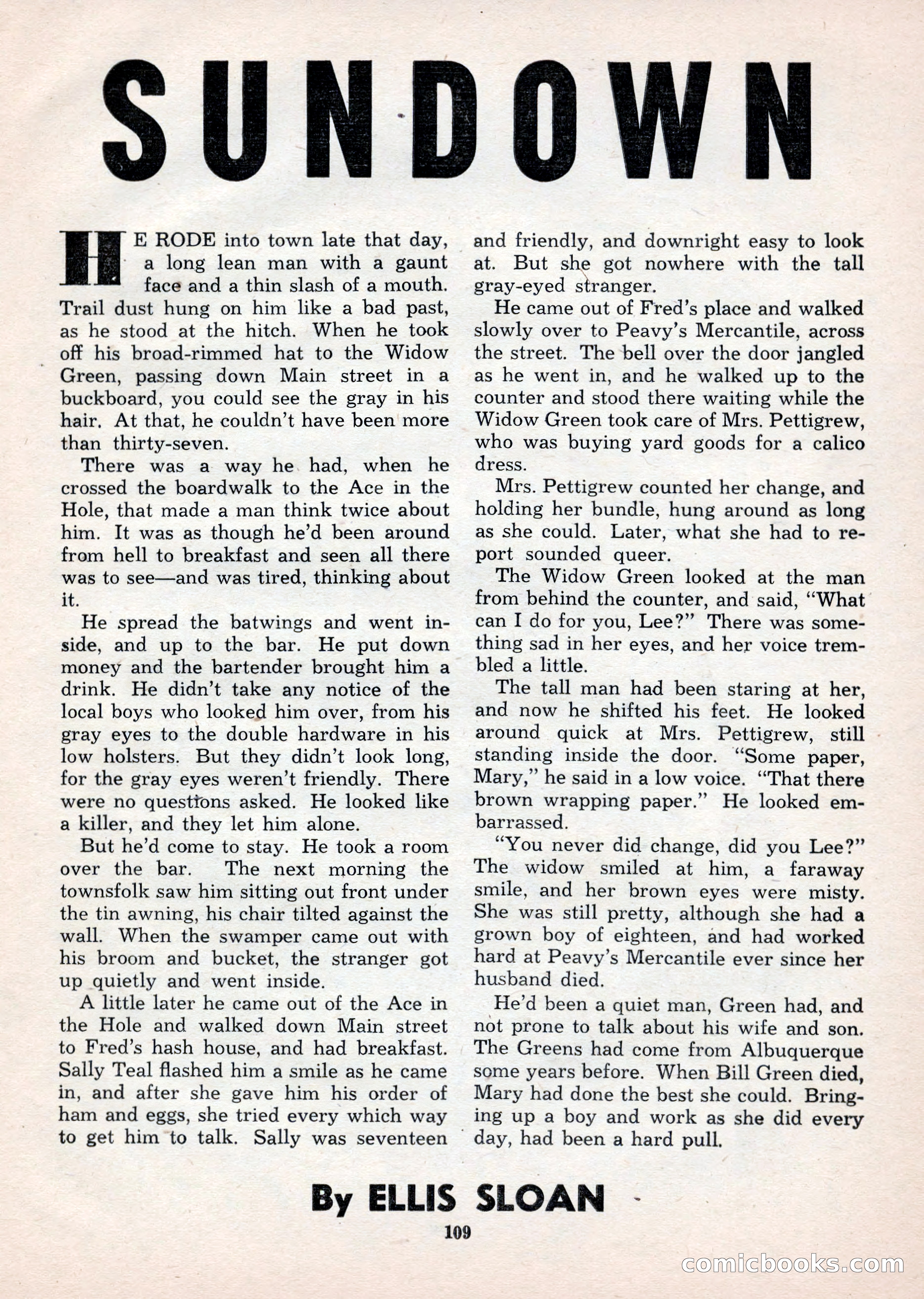 Texas Western, May 1953 — page 109 of 116