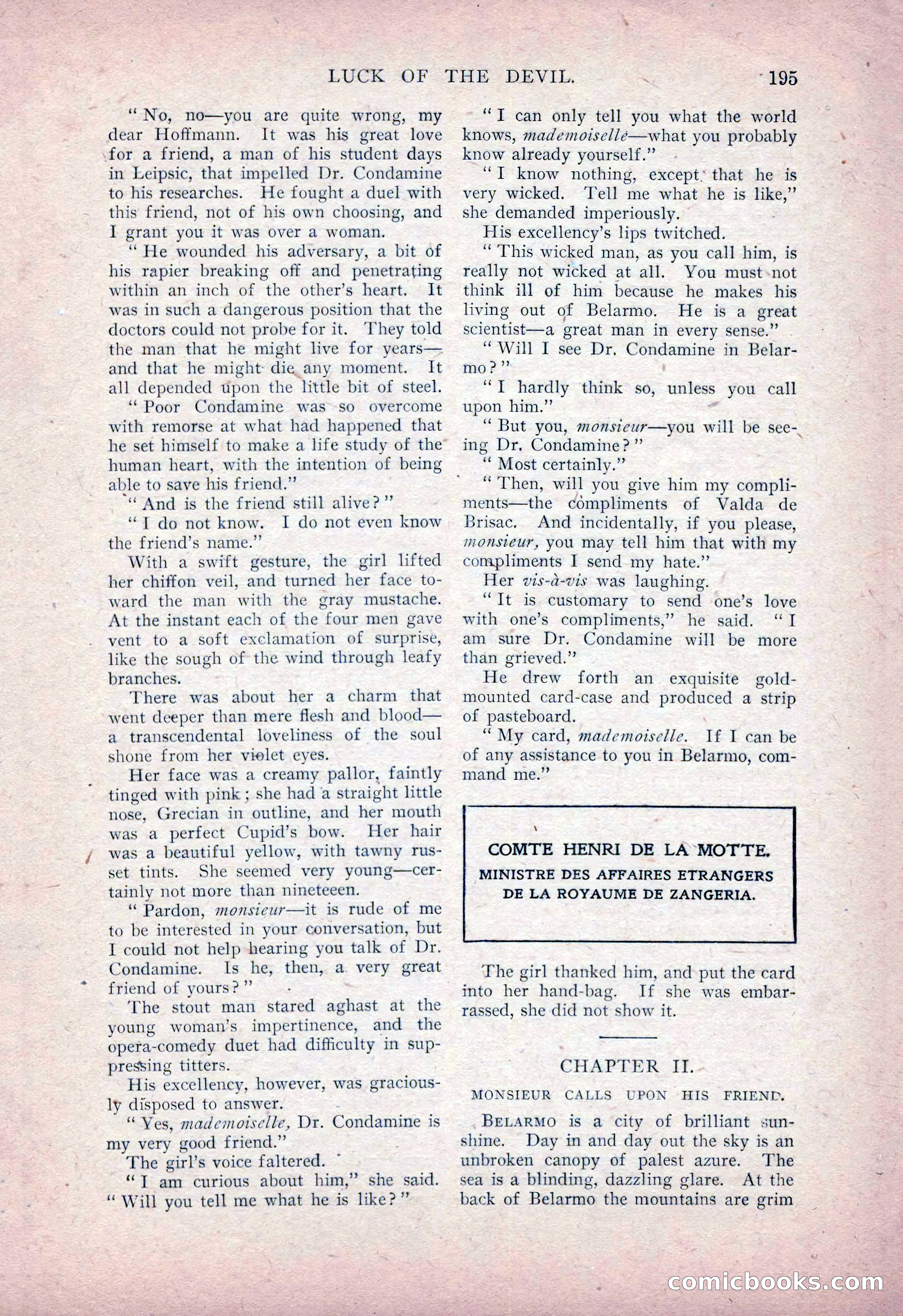 The All-Story Magazine, Vol. 15, No. 2 — page 13 of 224