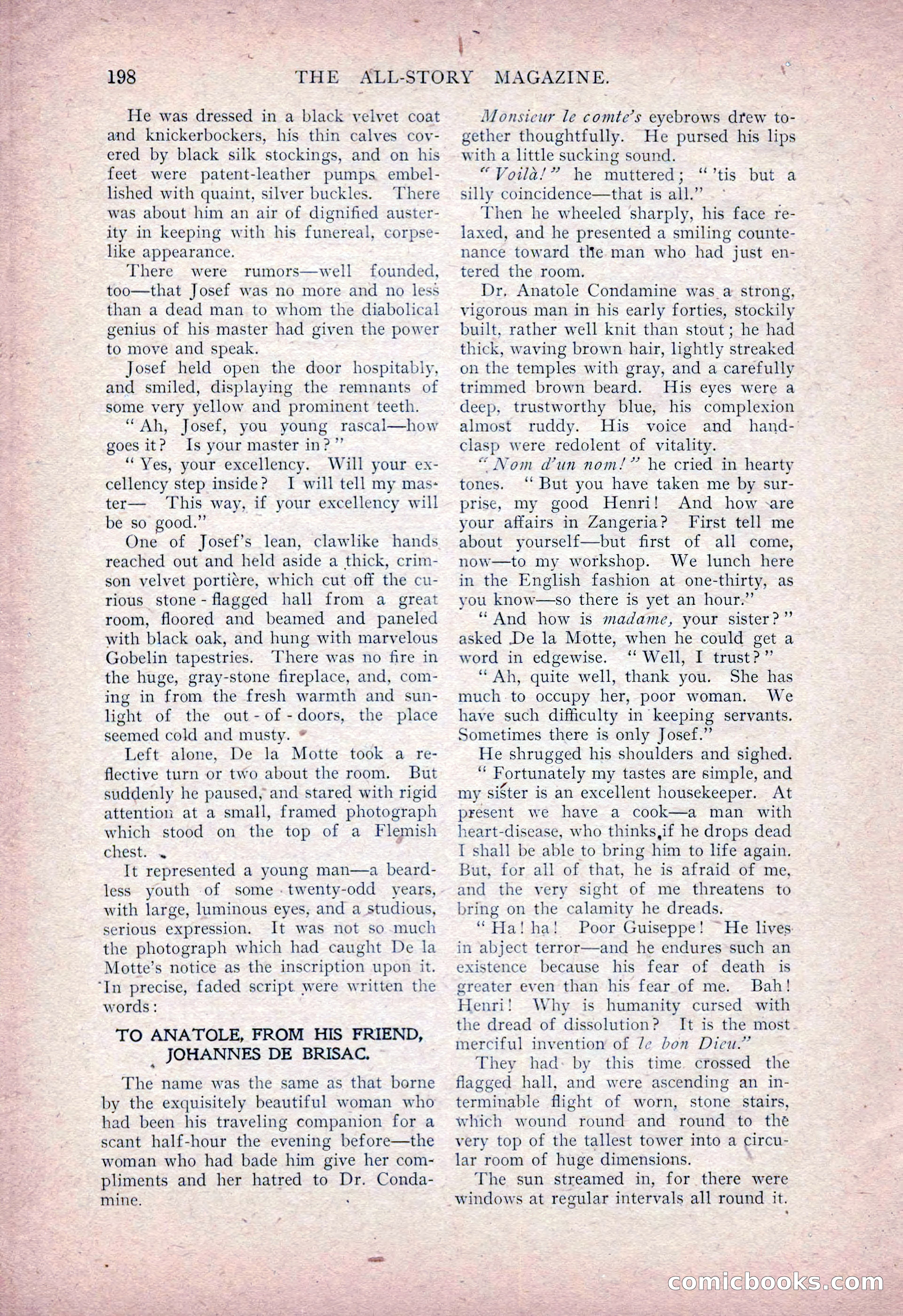 The All-Story Magazine, Vol. 15, No. 2 — page 16 of 224