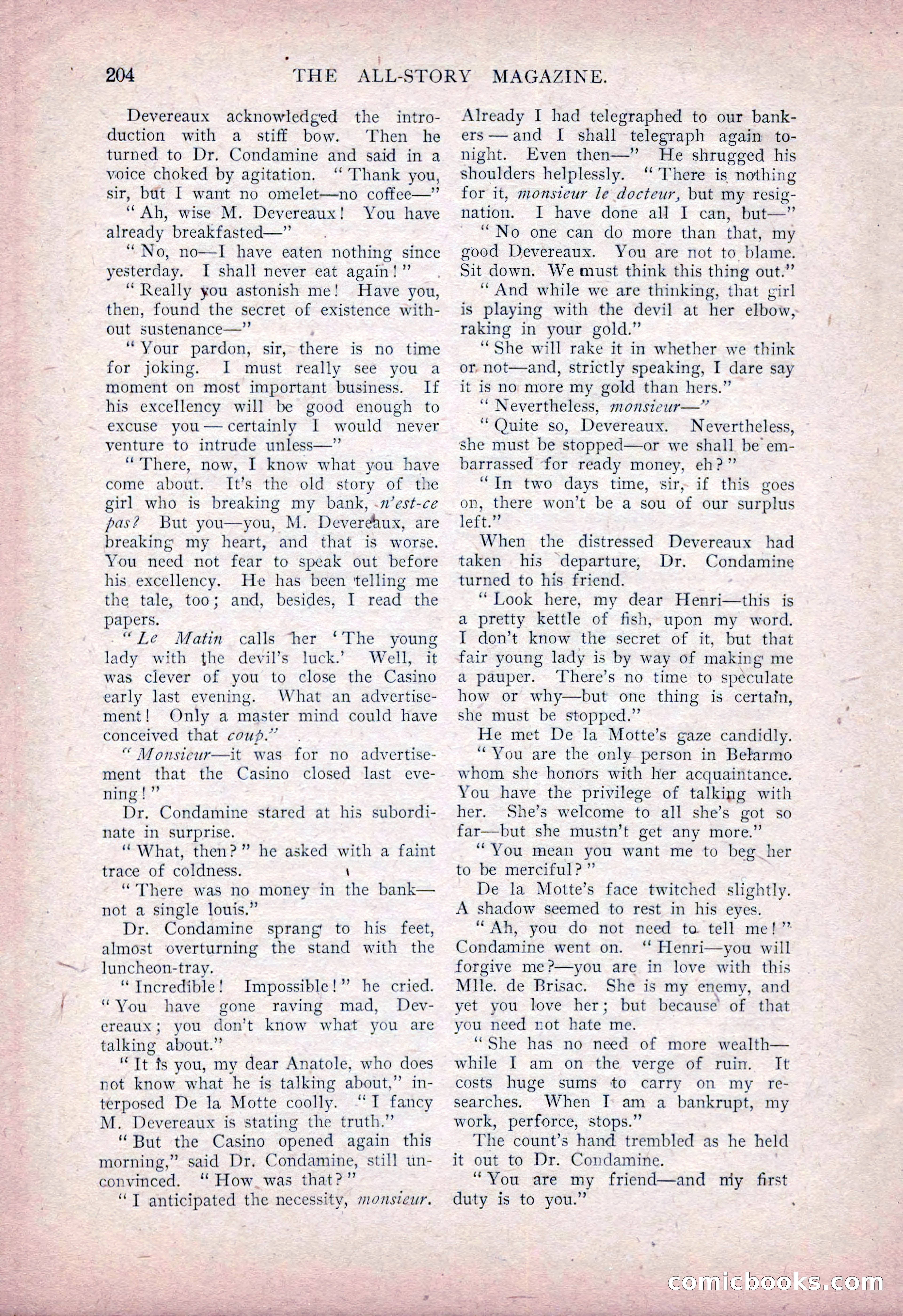 The All-Story Magazine, Vol. 15, No. 2 — page 22 of 224