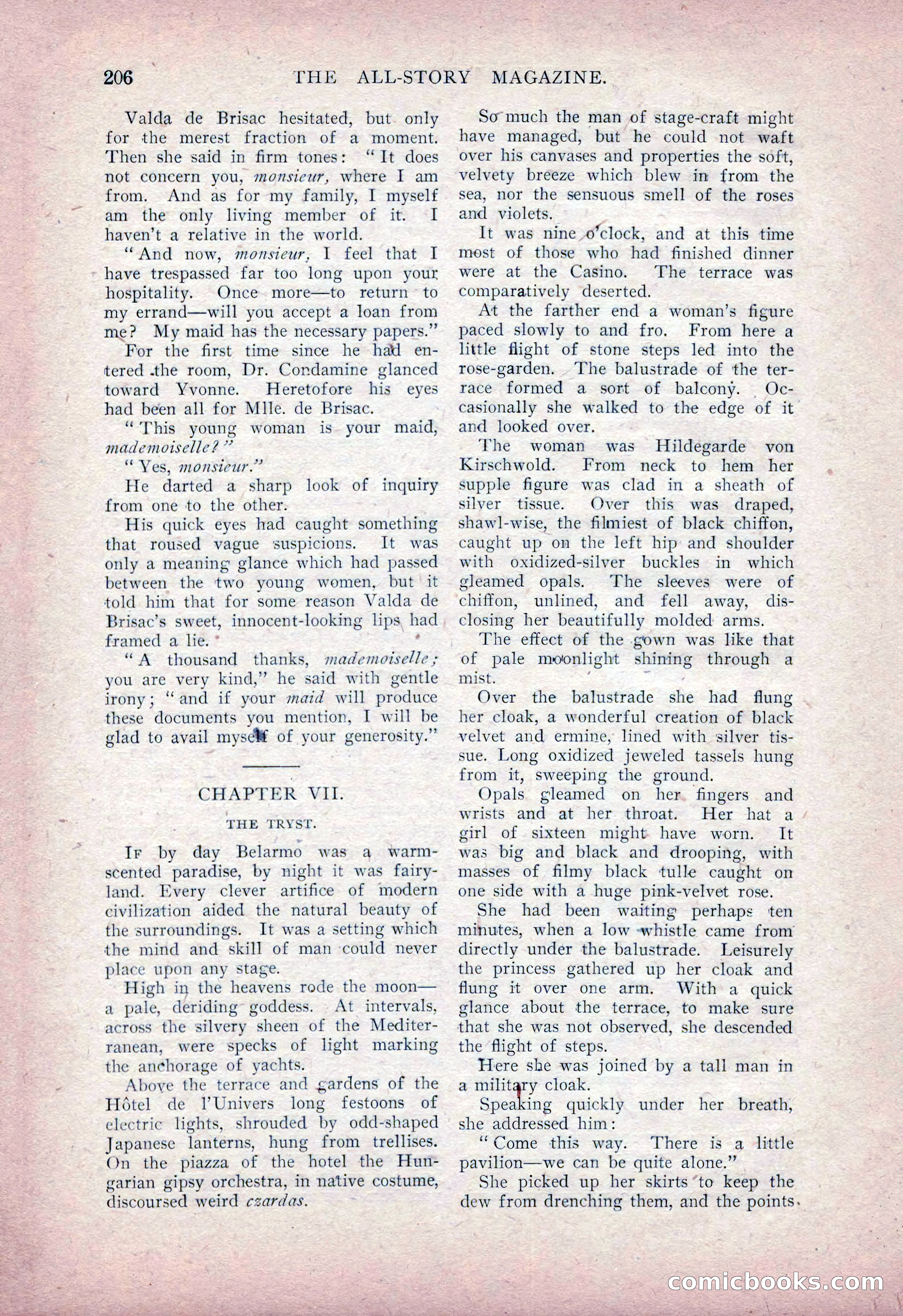 The All-Story Magazine, Vol. 15, No. 2 — page 24 of 224