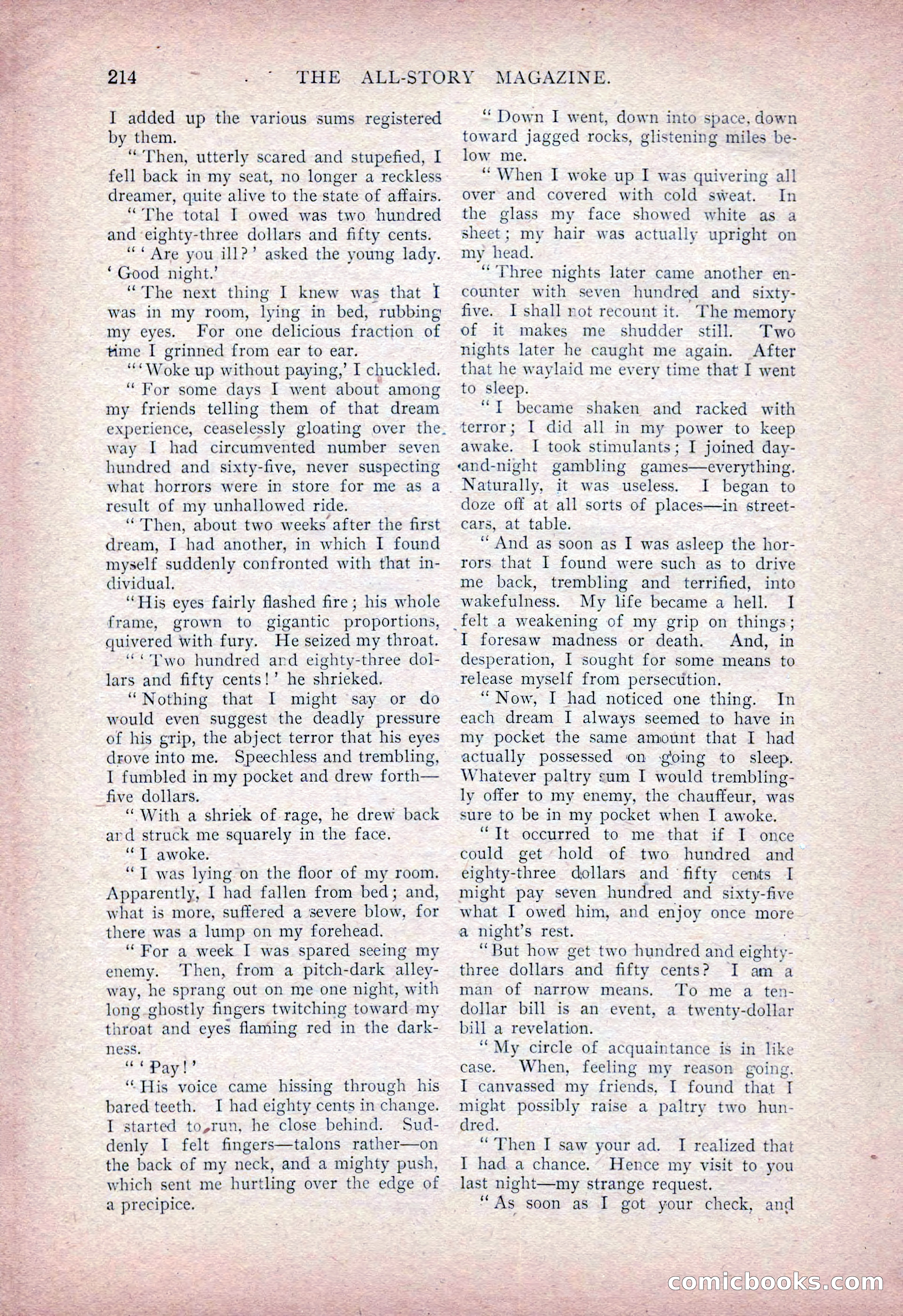 The All-Story Magazine, Vol. 15, No. 2 — page 32 of 224