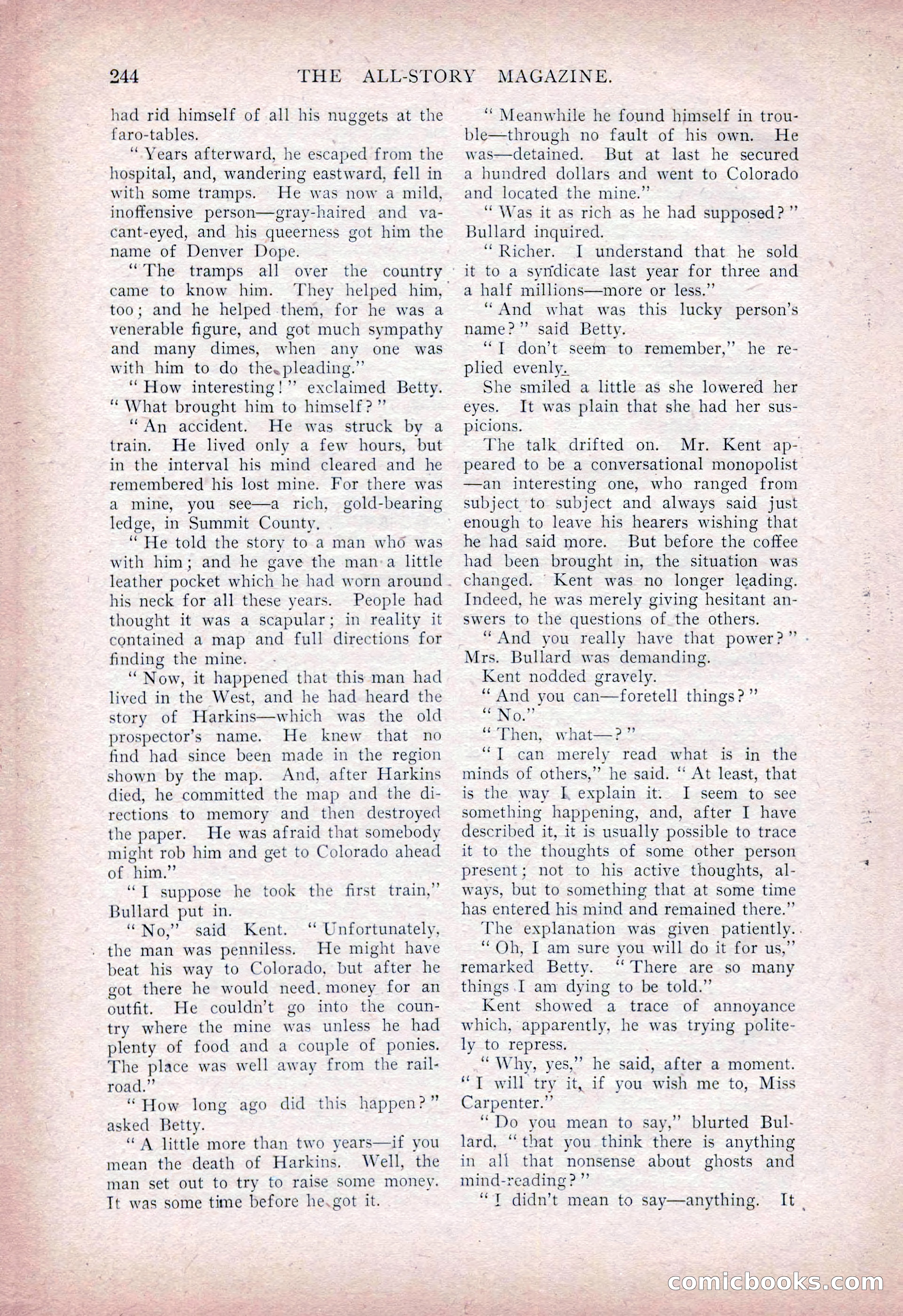 The All-Story Magazine, Vol. 15, No. 2 — page 62 of 224