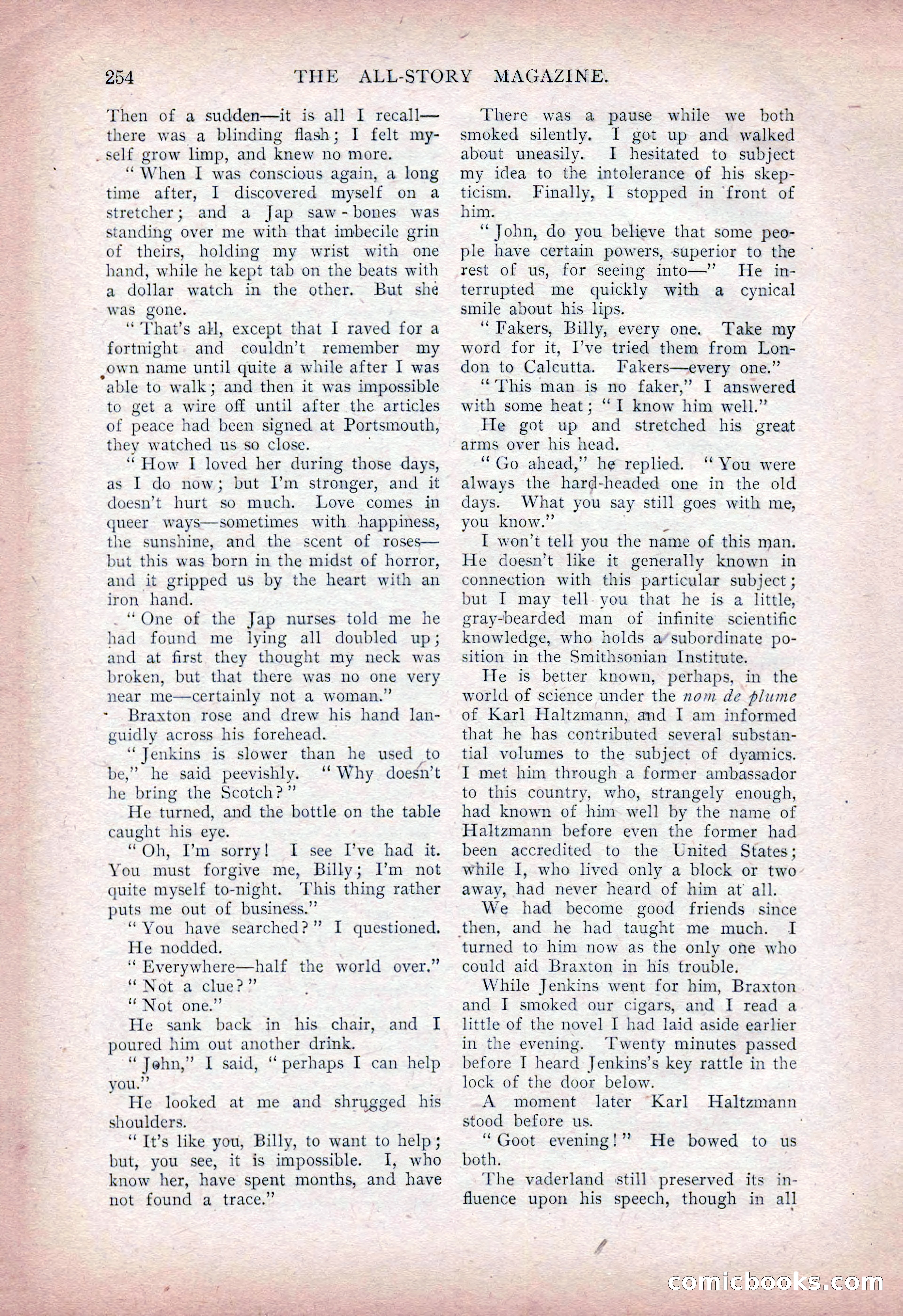 The All-Story Magazine, Vol. 15, No. 2 — page 72 of 224