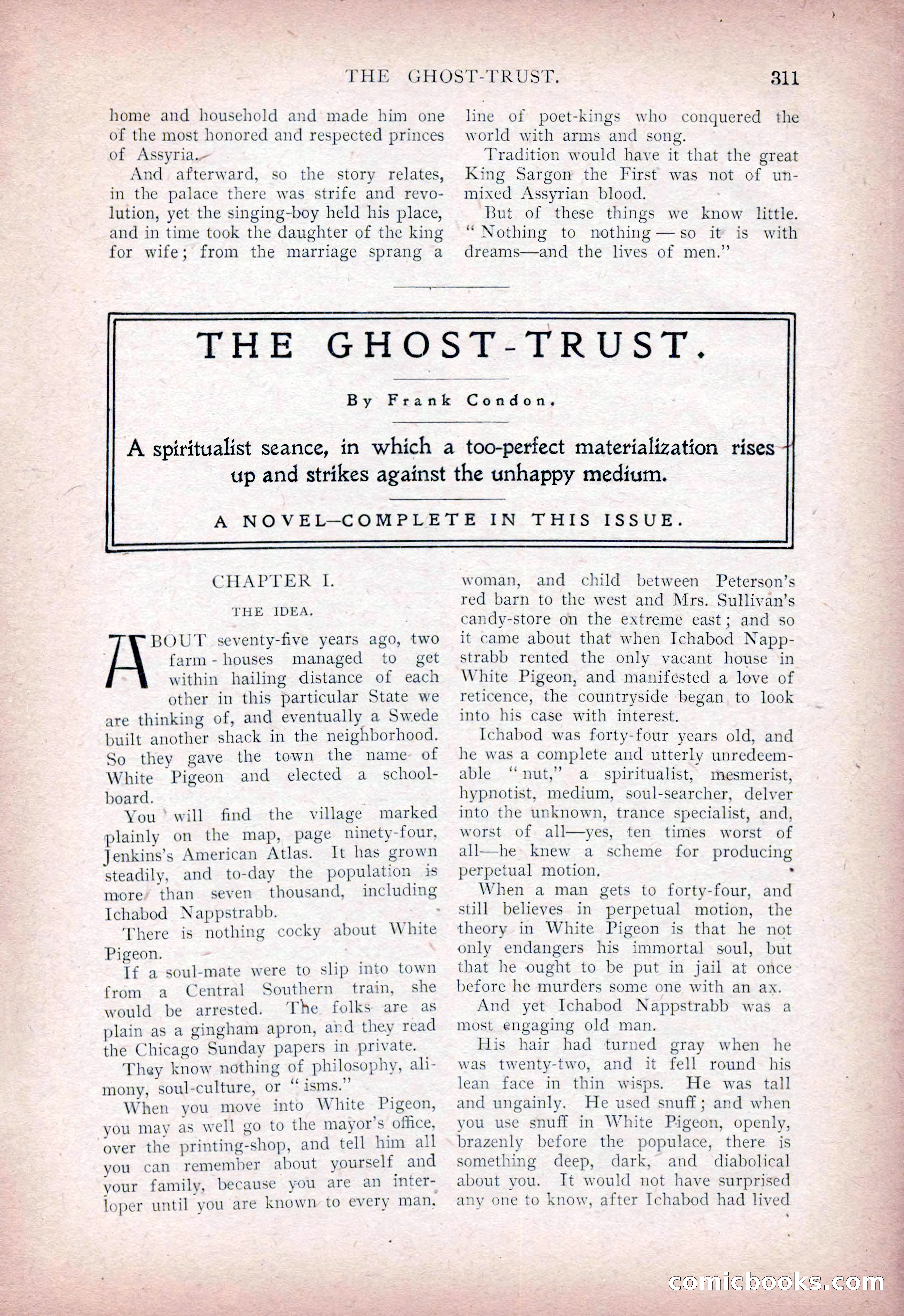 The All-Story Magazine, Vol. 15, No. 2 — page 129 of 224
