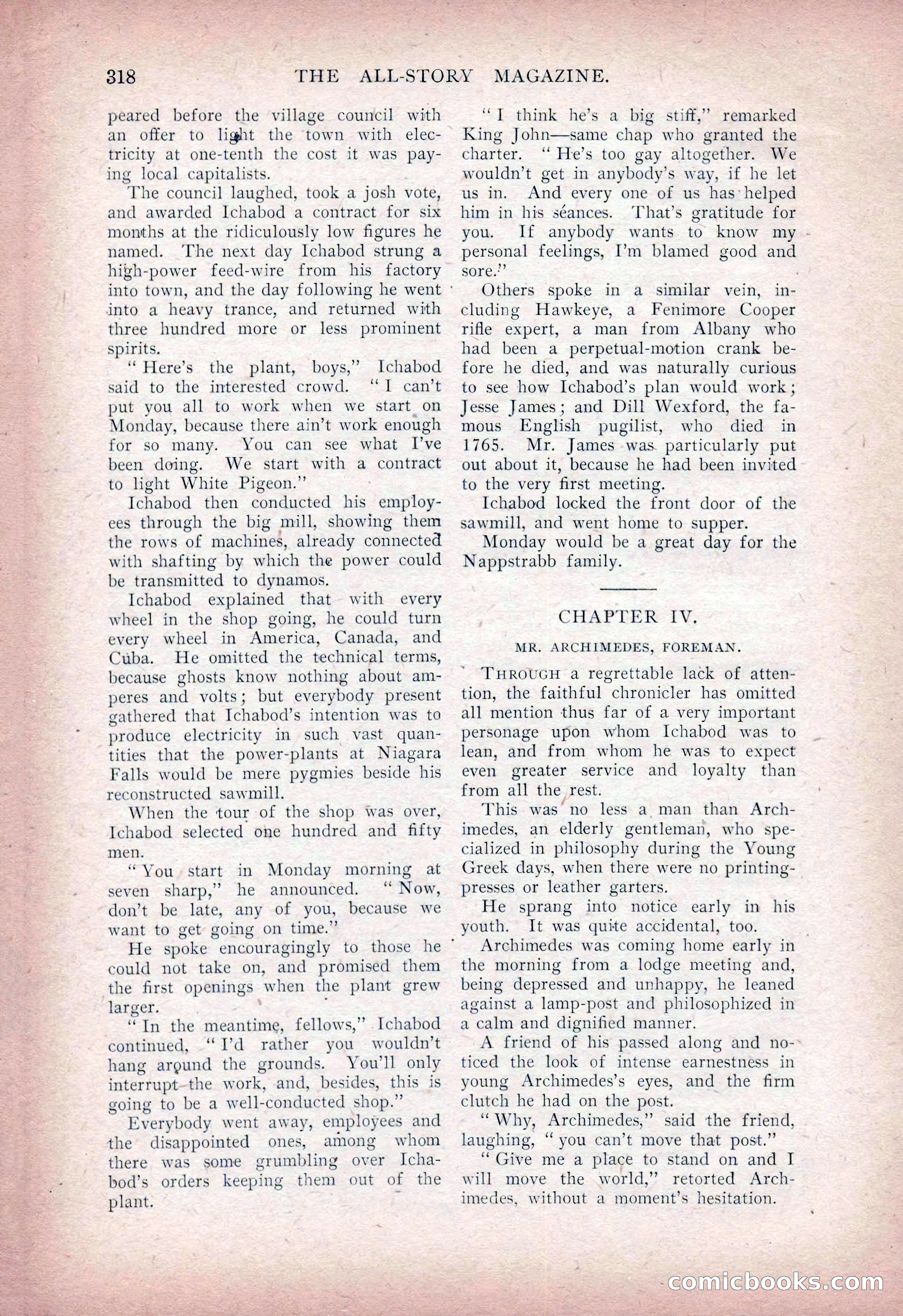 The All-Story Magazine, Vol. 15, No. 2 — page 136 of 224