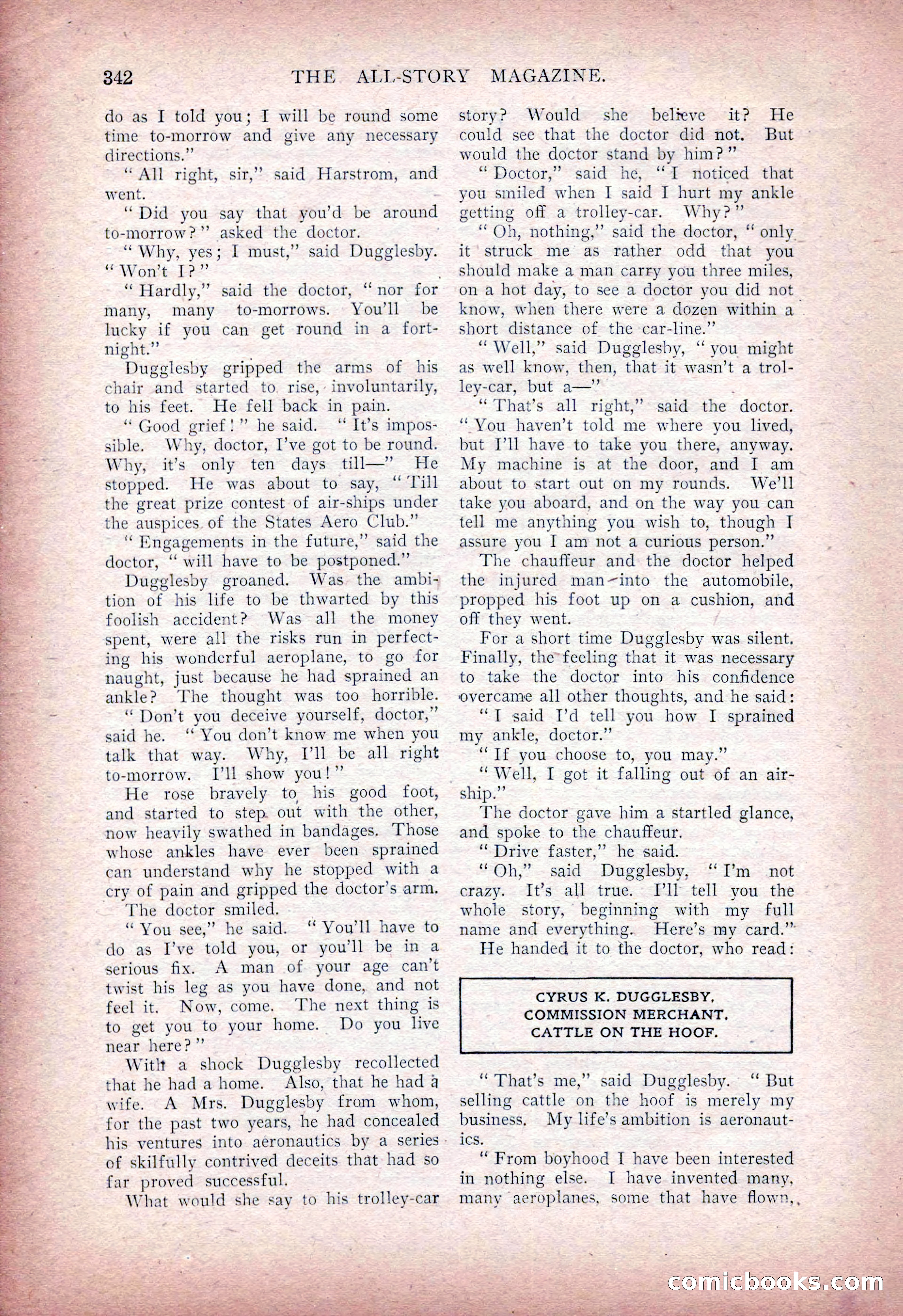The All-Story Magazine, Vol. 15, No. 2 — page 160 of 224