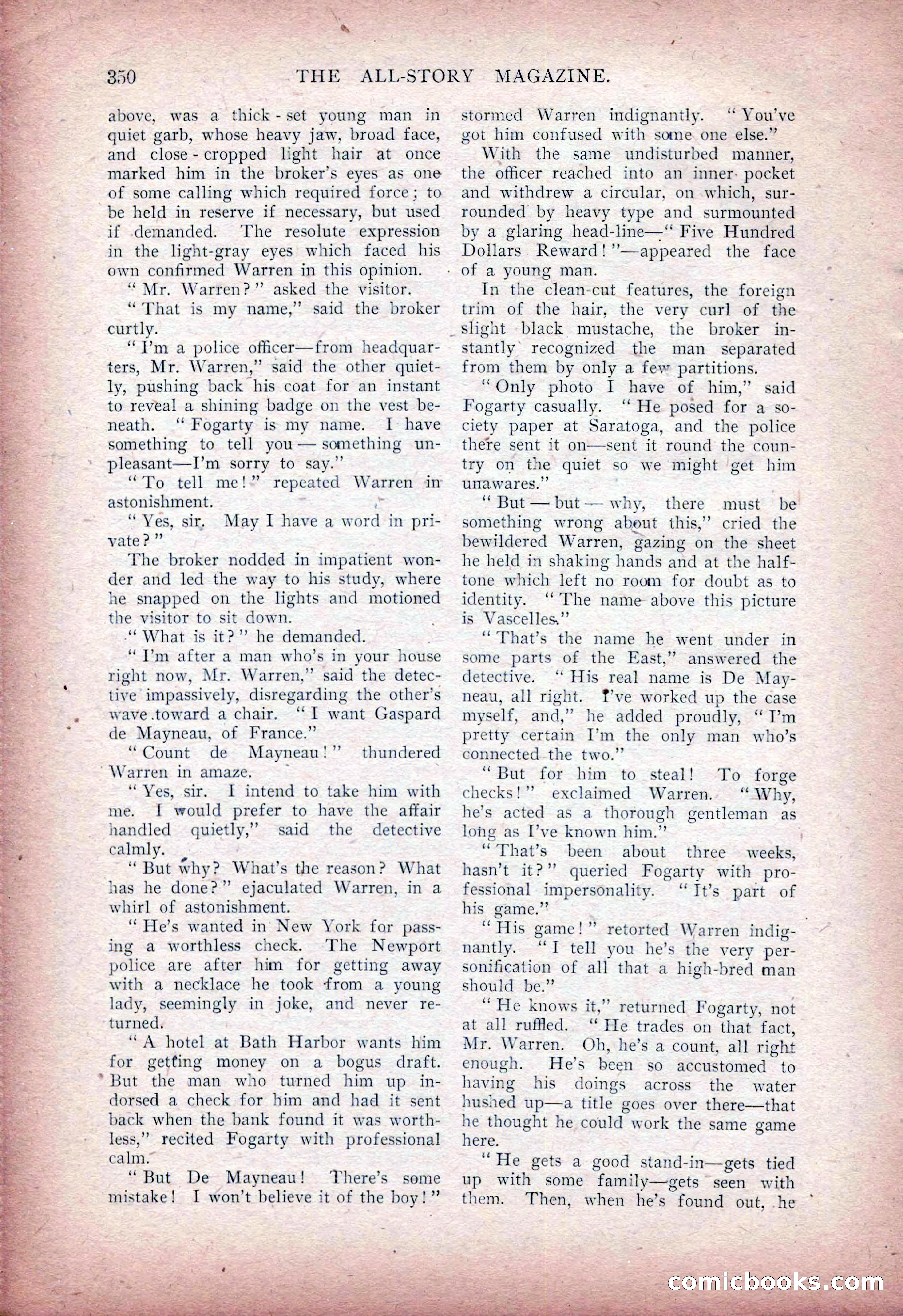 The All-Story Magazine, Vol. 15, No. 2 — page 168 of 224