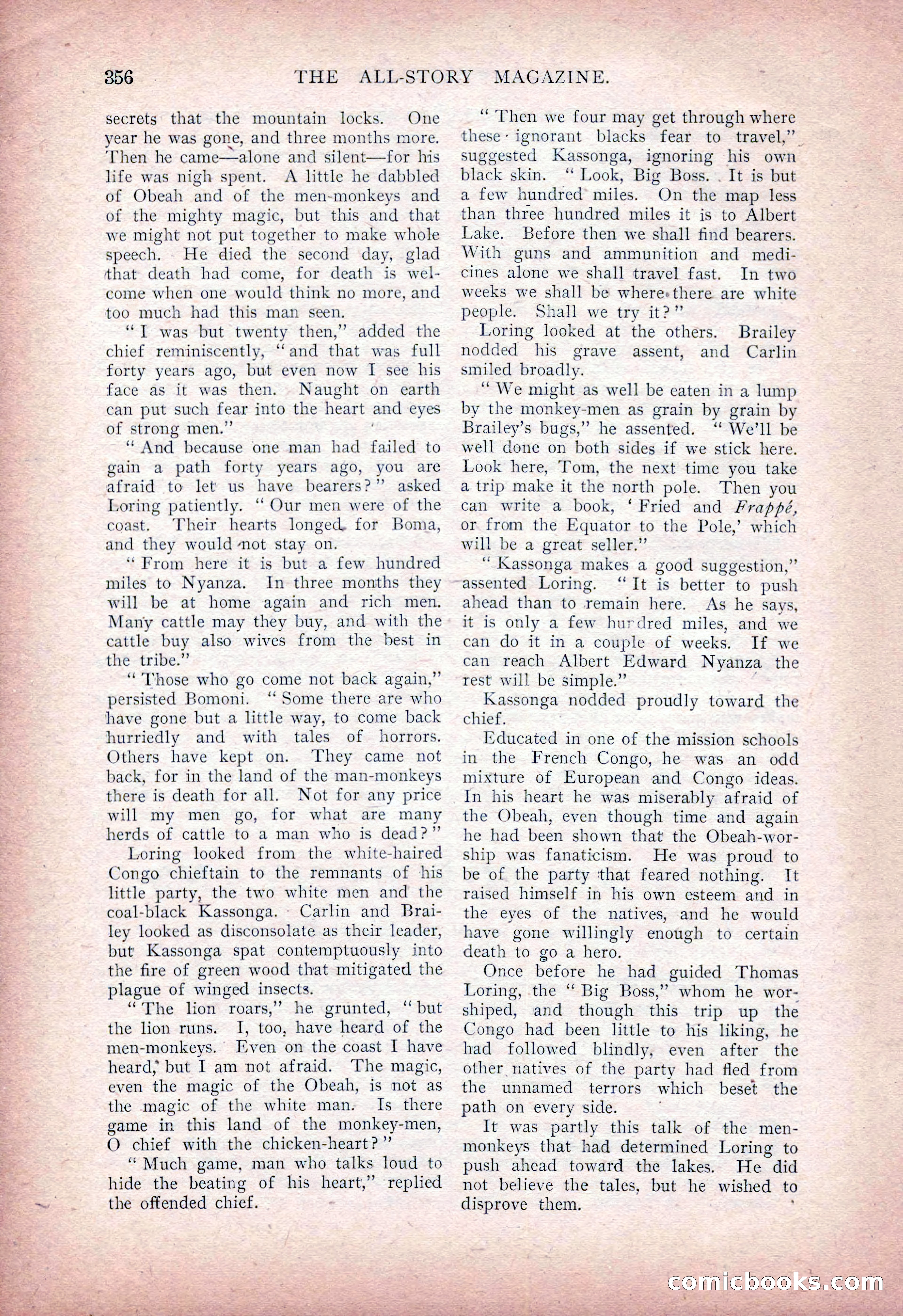 The All-Story Magazine, Vol. 15, No. 2 — page 174 of 224