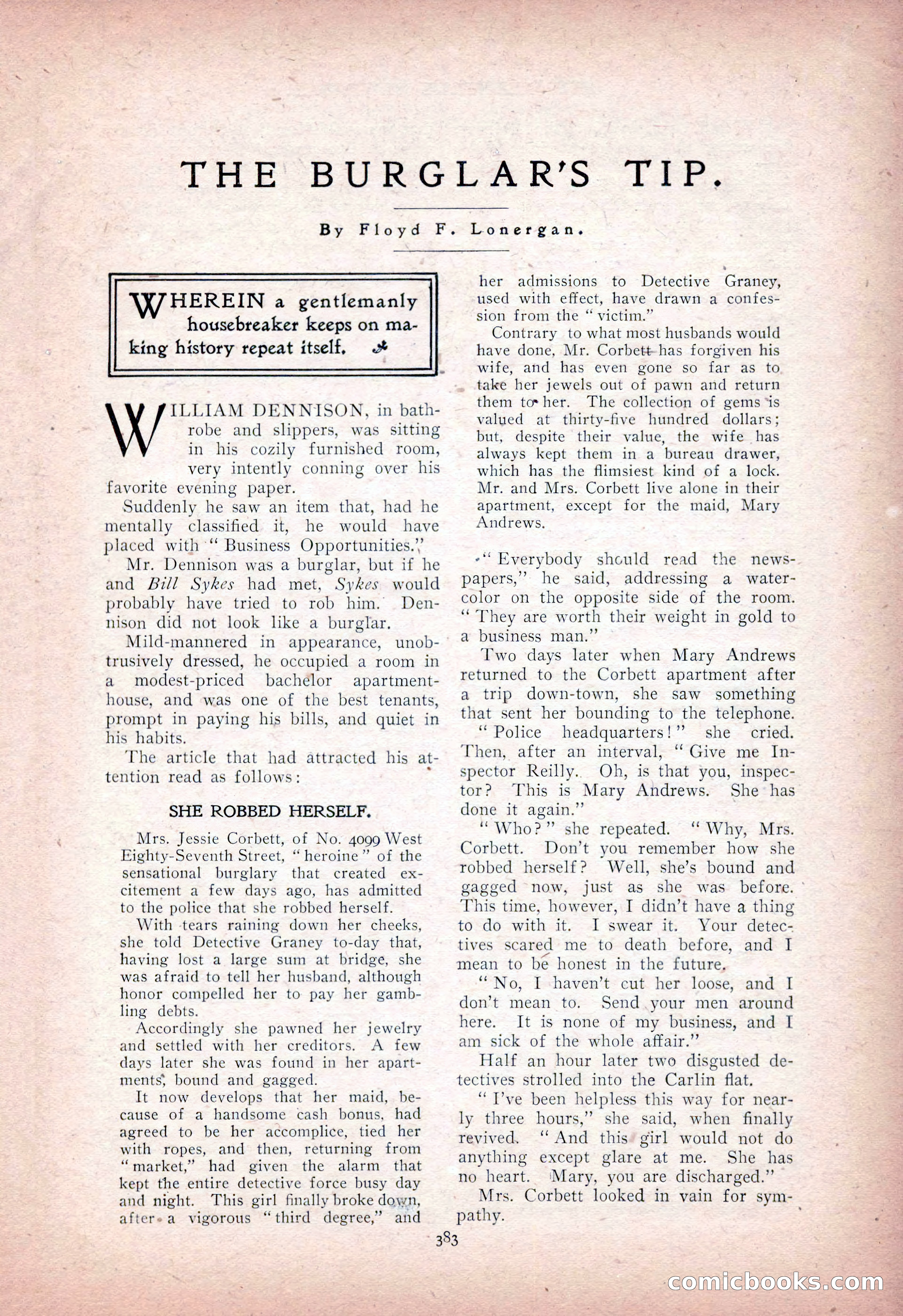 The All-Story Magazine, Vol. 15, No. 2 — page 201 of 224