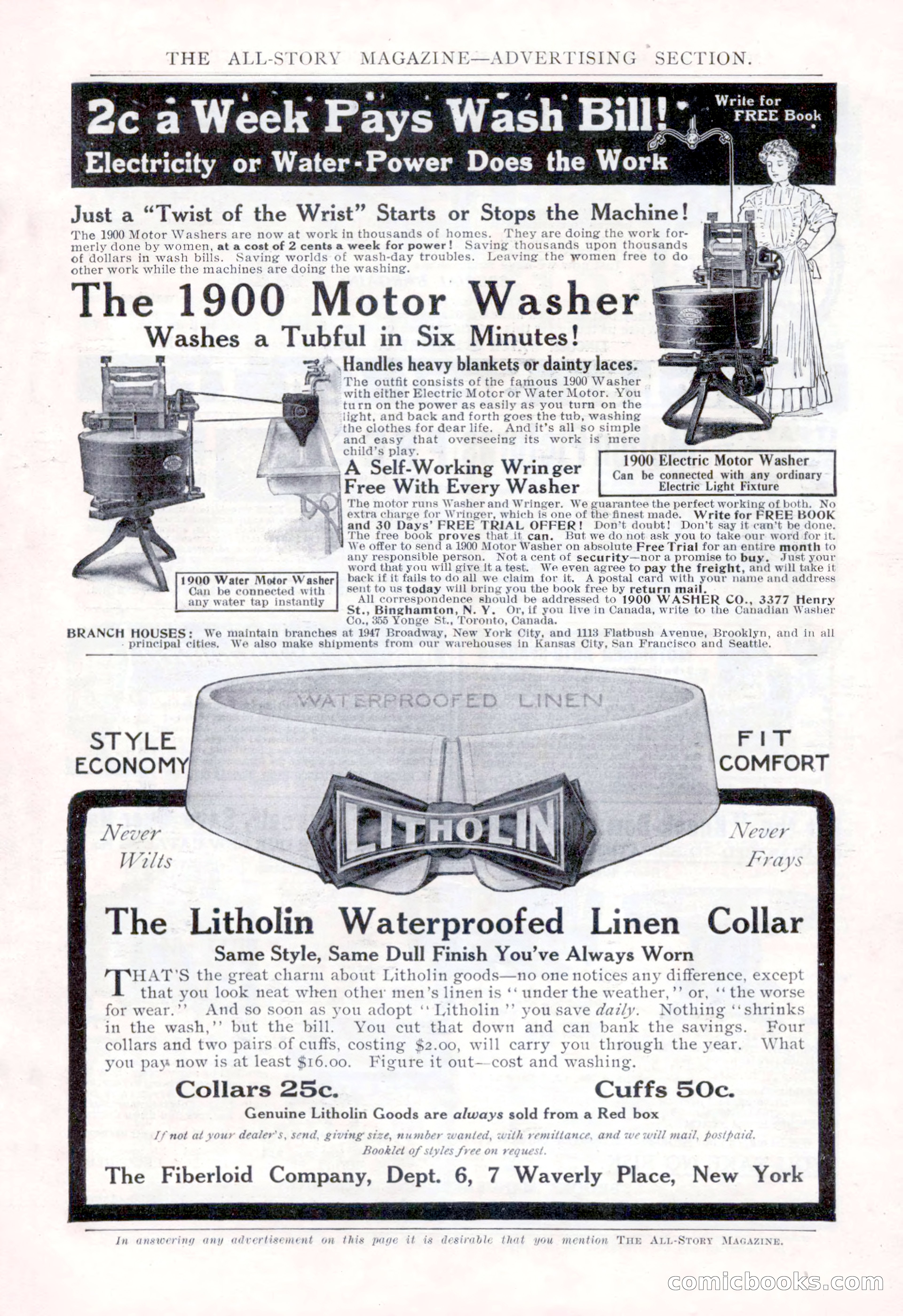 The All-Story Magazine, Vol. 15, No. 2 — page 217 of 224
