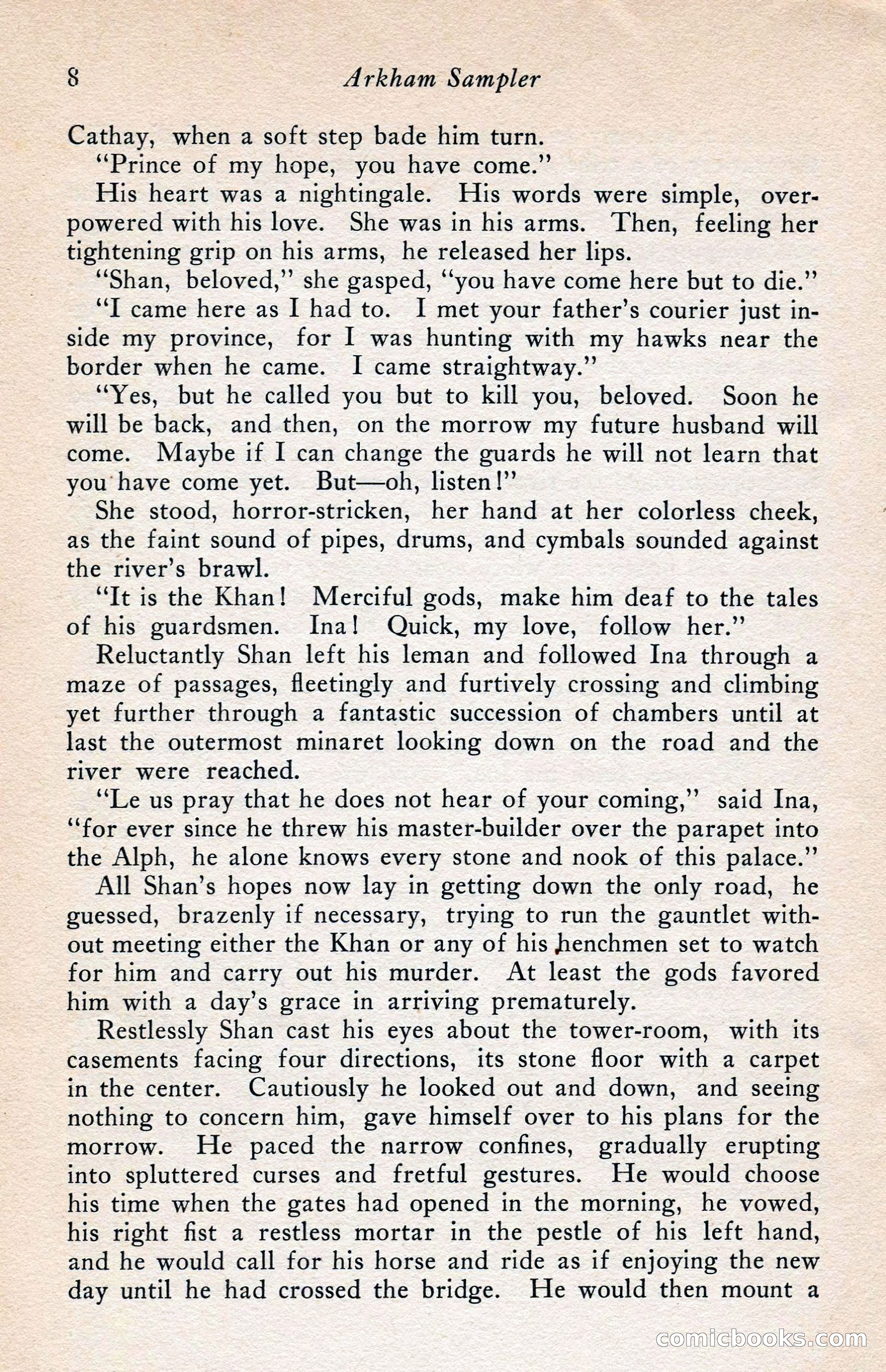 The Arkham Sampler, Spring 1948 — page 10 of 104