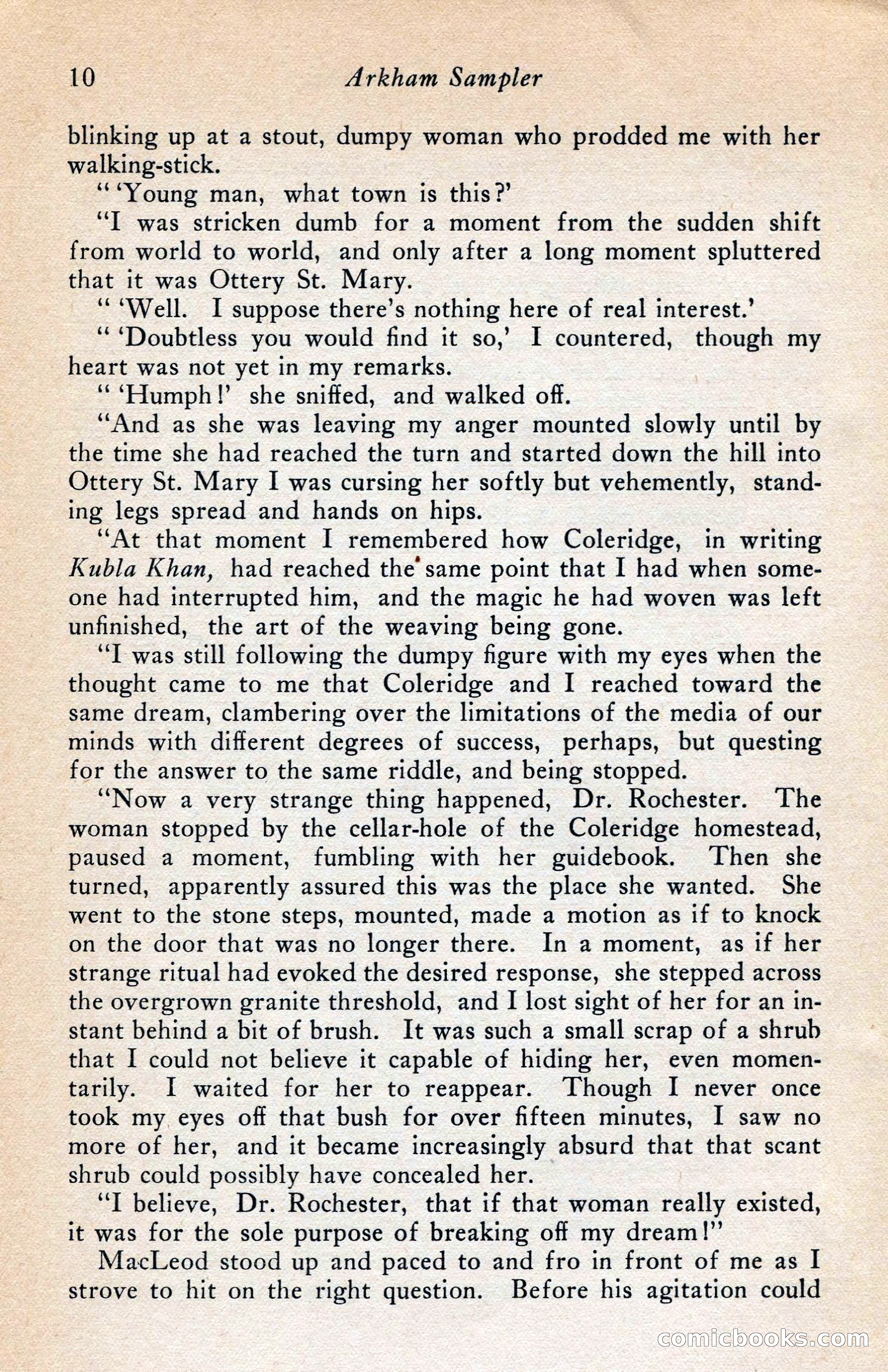 The Arkham Sampler, Spring 1948 — page 12 of 104