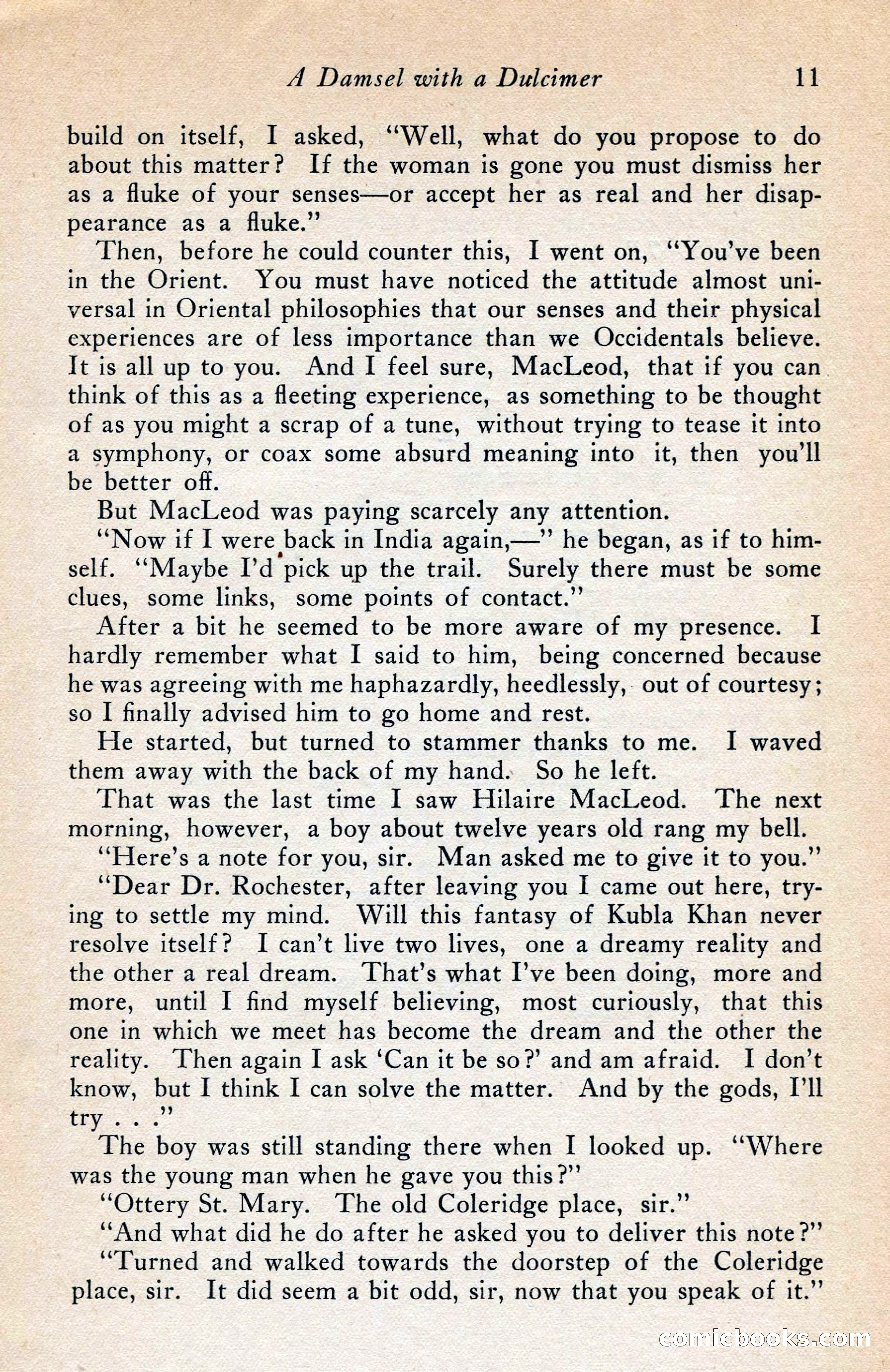 The Arkham Sampler, Spring 1948 — page 13 of 104