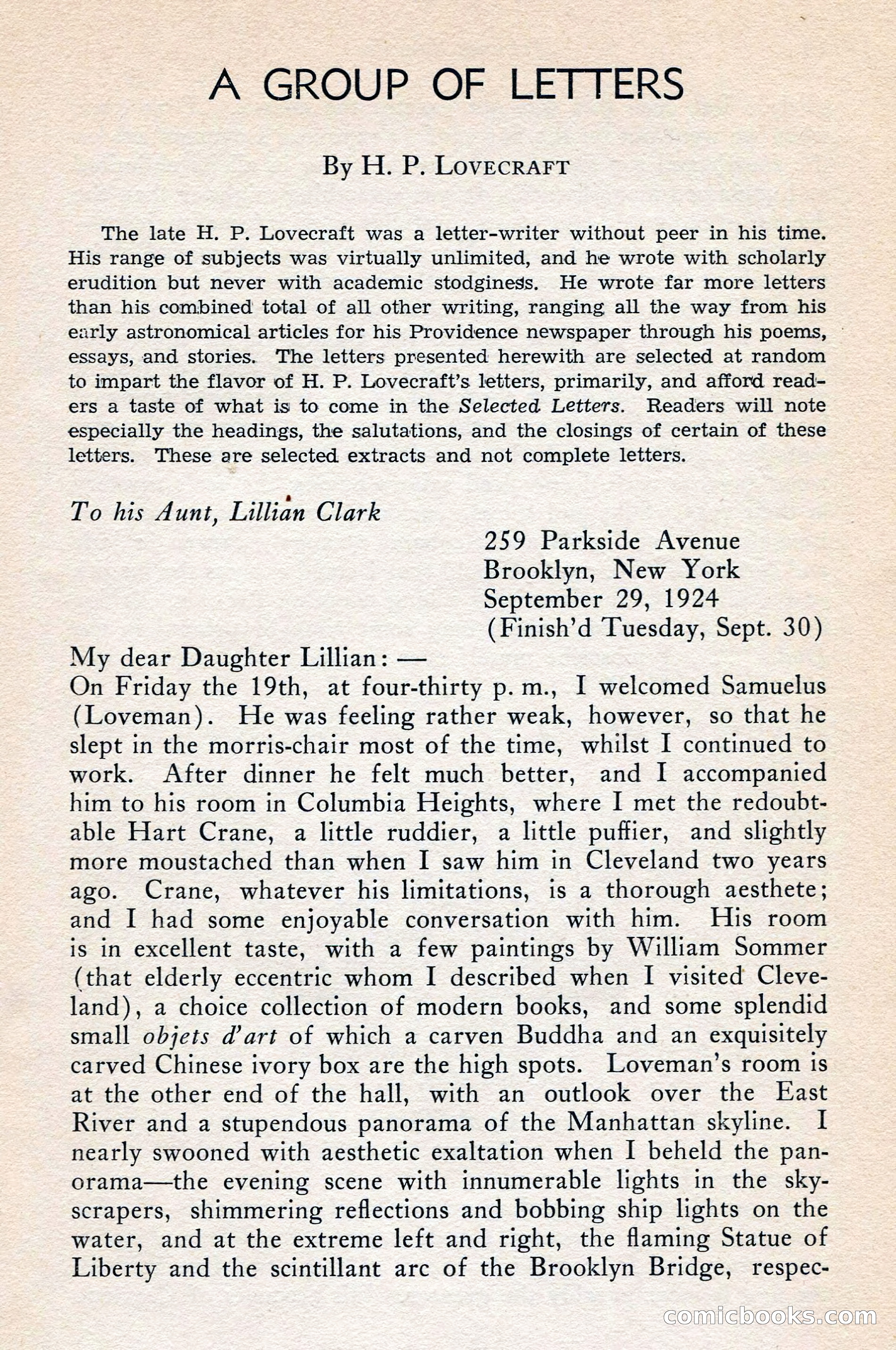 The Arkham Sampler, Spring 1948 — page 15 of 104