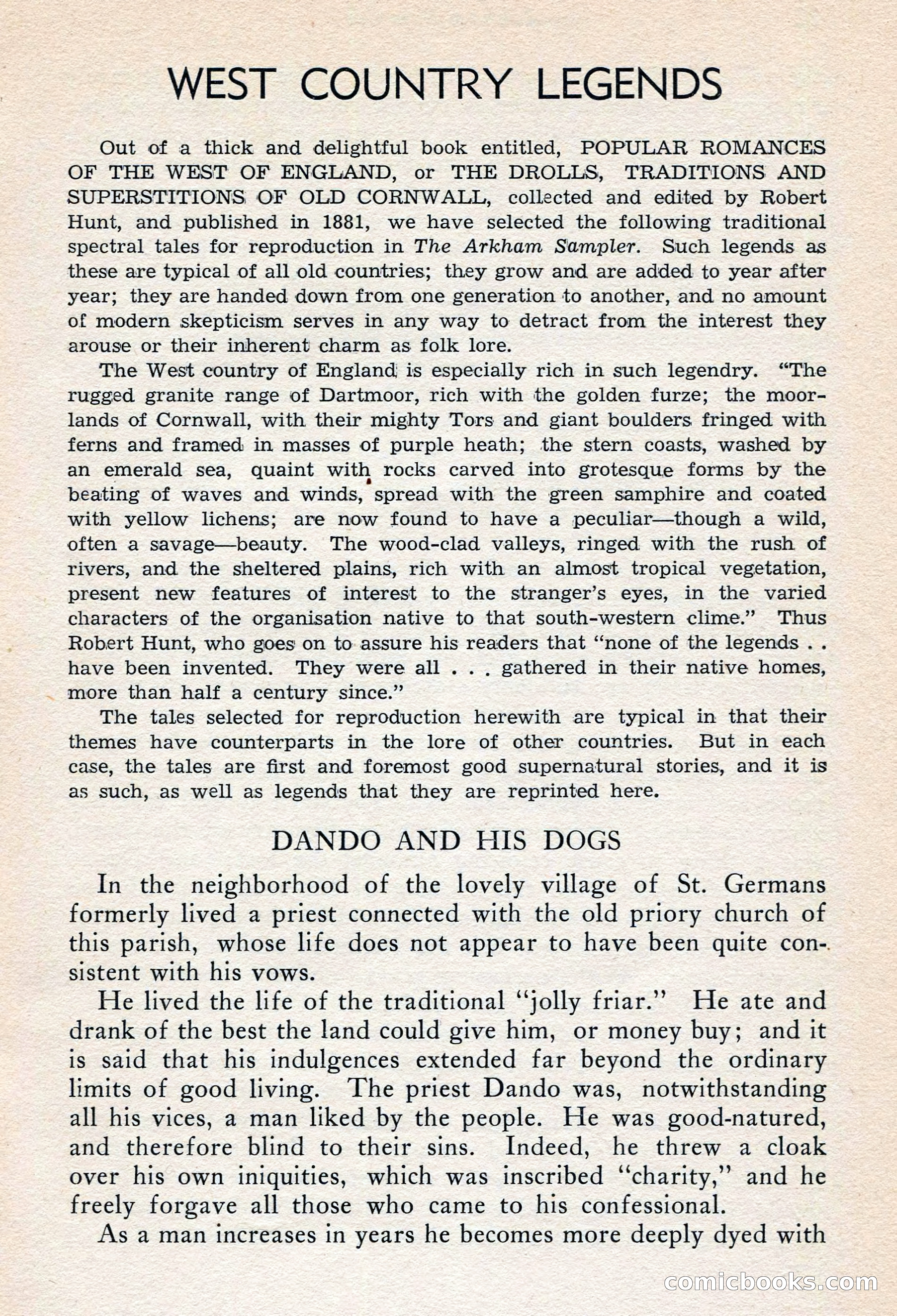 The Arkham Sampler, Spring 1948 — page 23 of 104