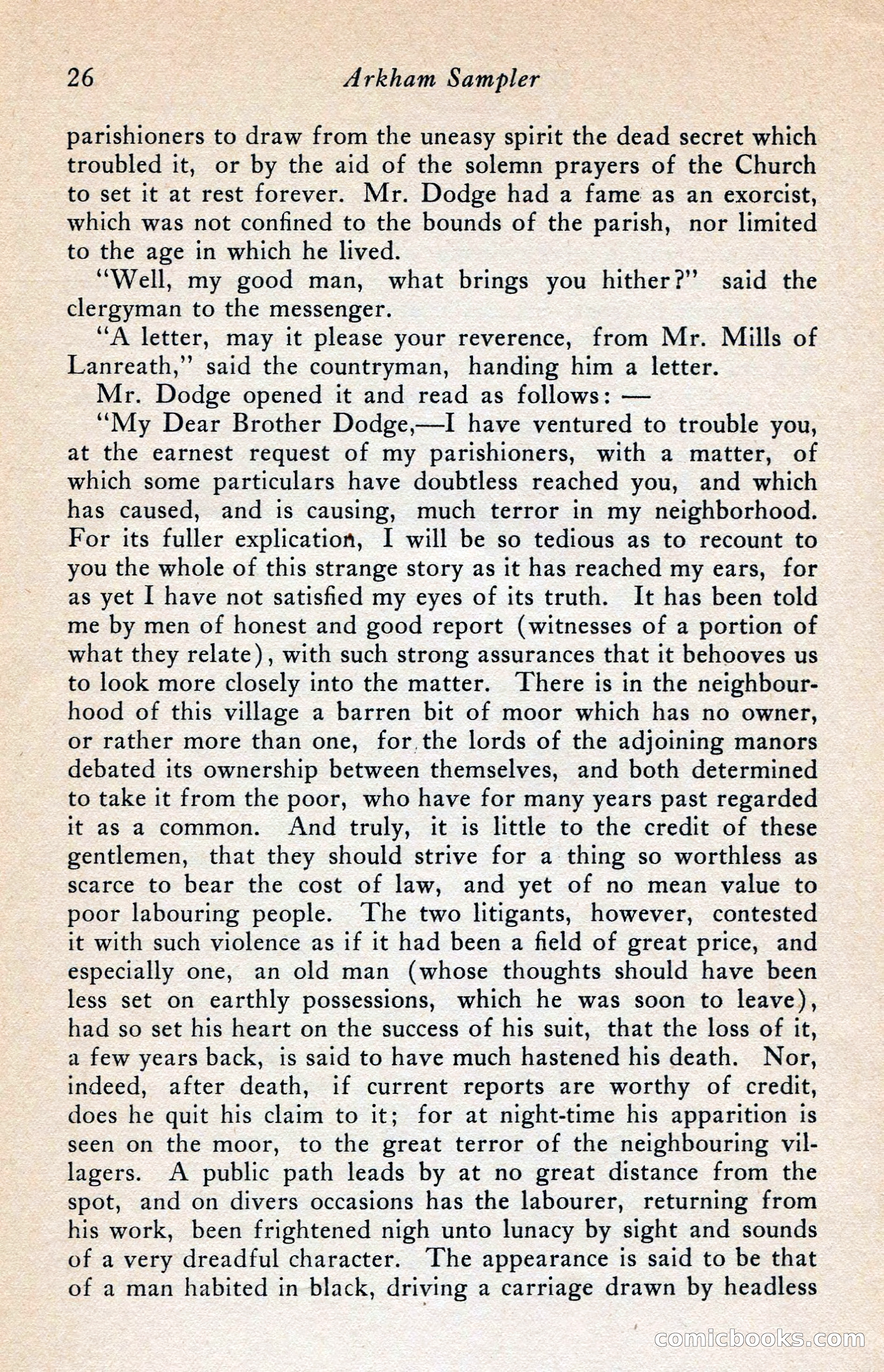 The Arkham Sampler, Spring 1948 — page 28 of 104