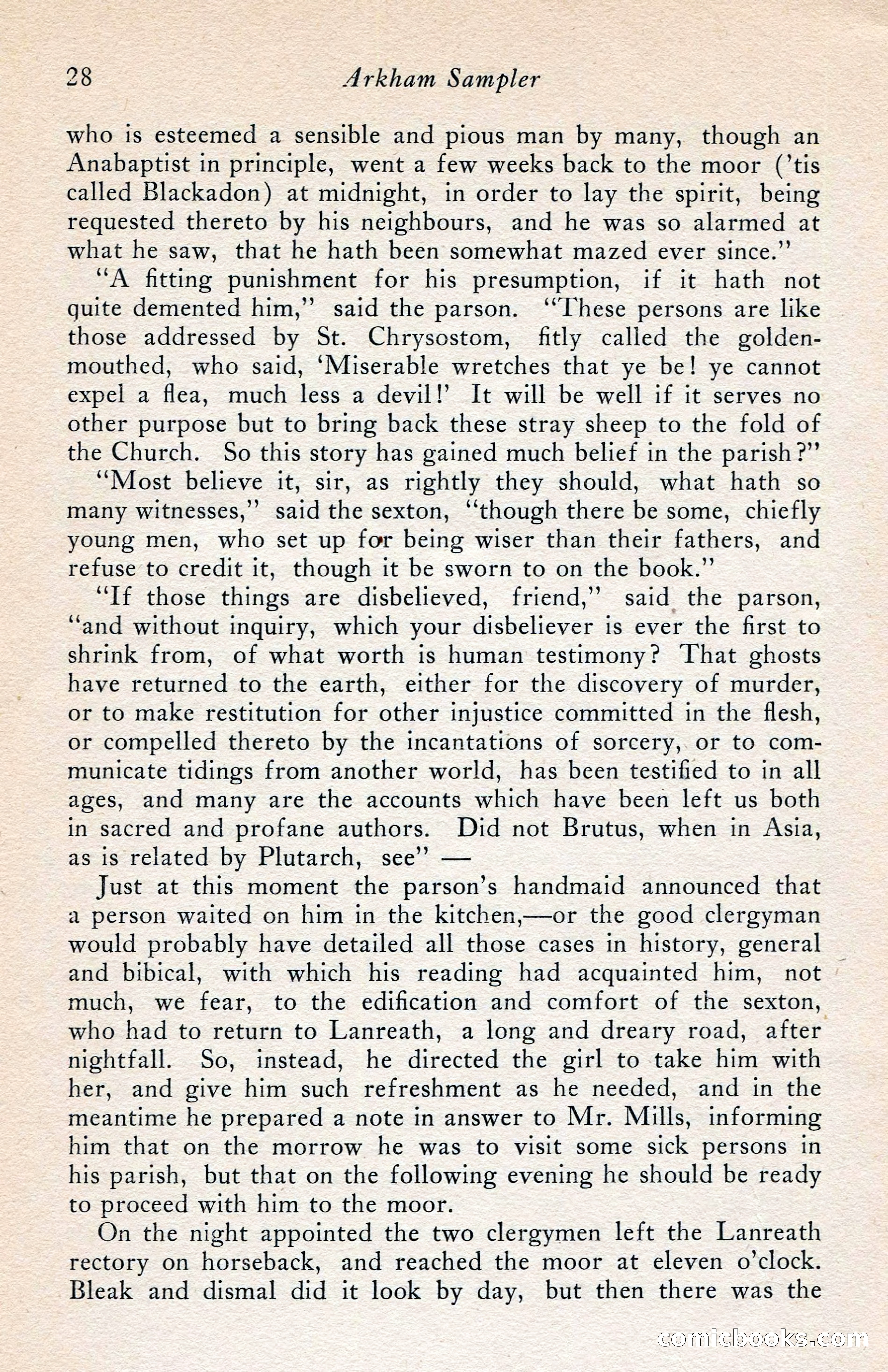 The Arkham Sampler, Spring 1948 — page 30 of 104