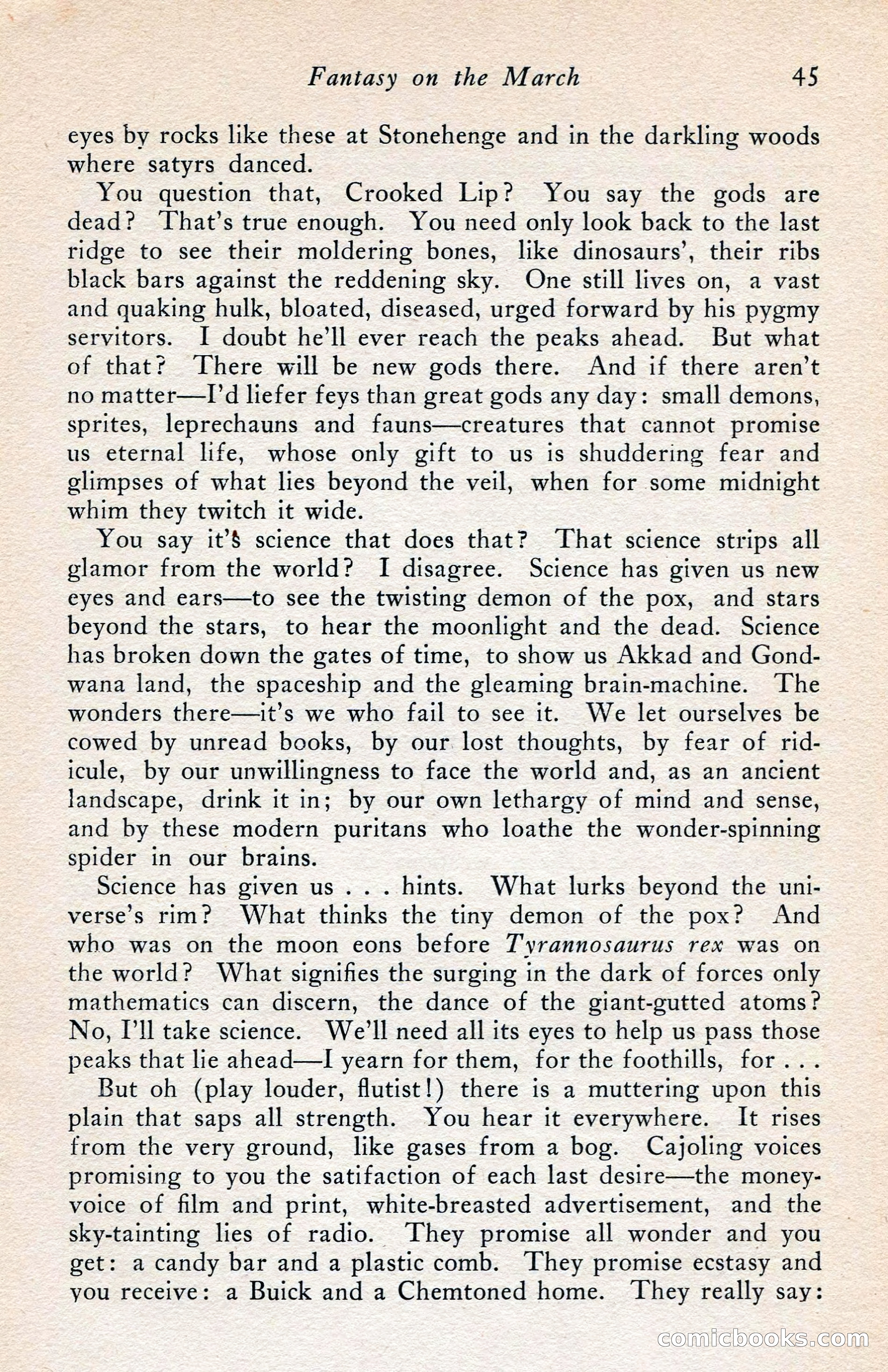 The Arkham Sampler, Spring 1948 — page 47 of 104