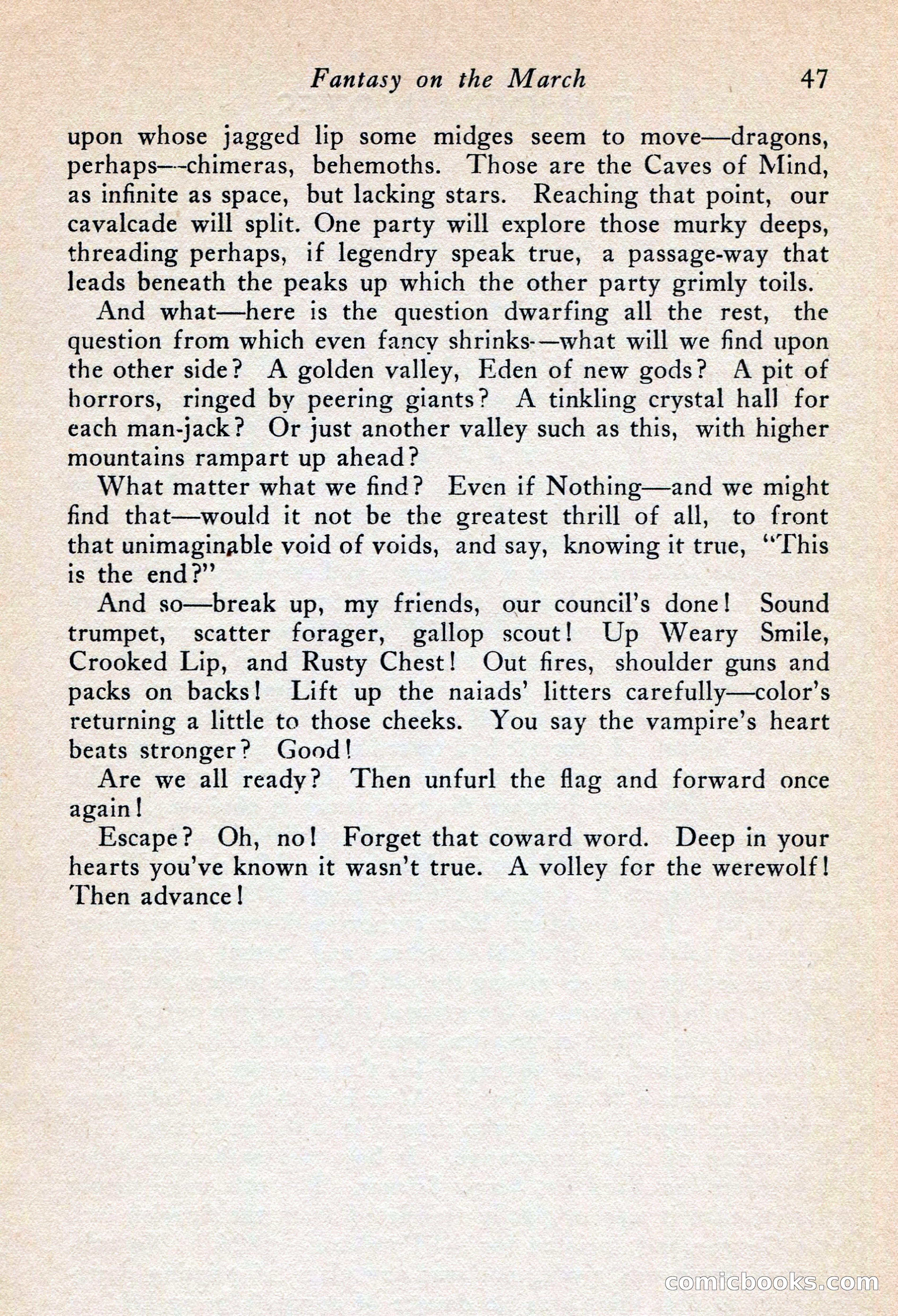 The Arkham Sampler, Spring 1948 — page 49 of 104