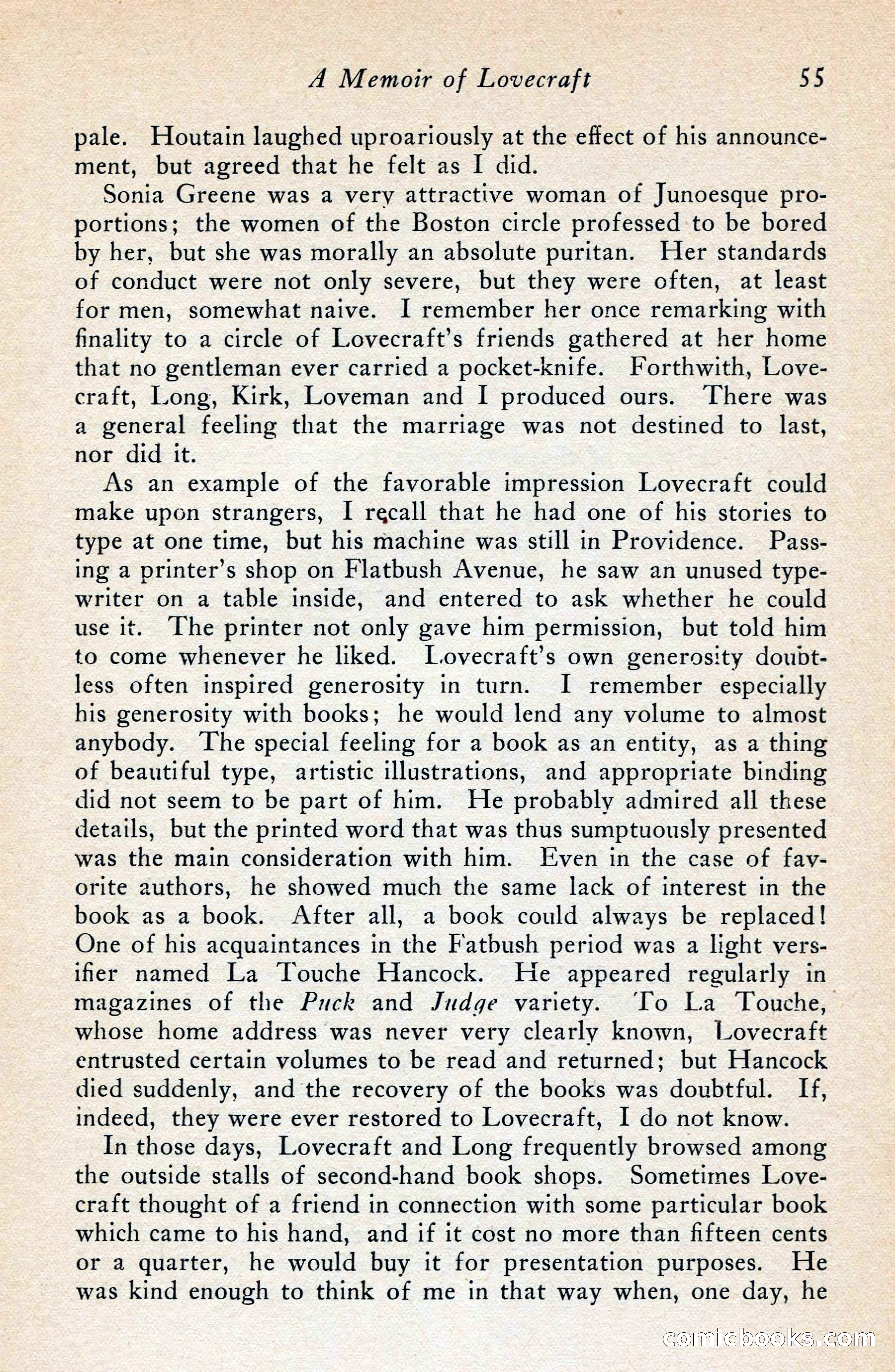 The Arkham Sampler, Spring 1948 — page 57 of 104