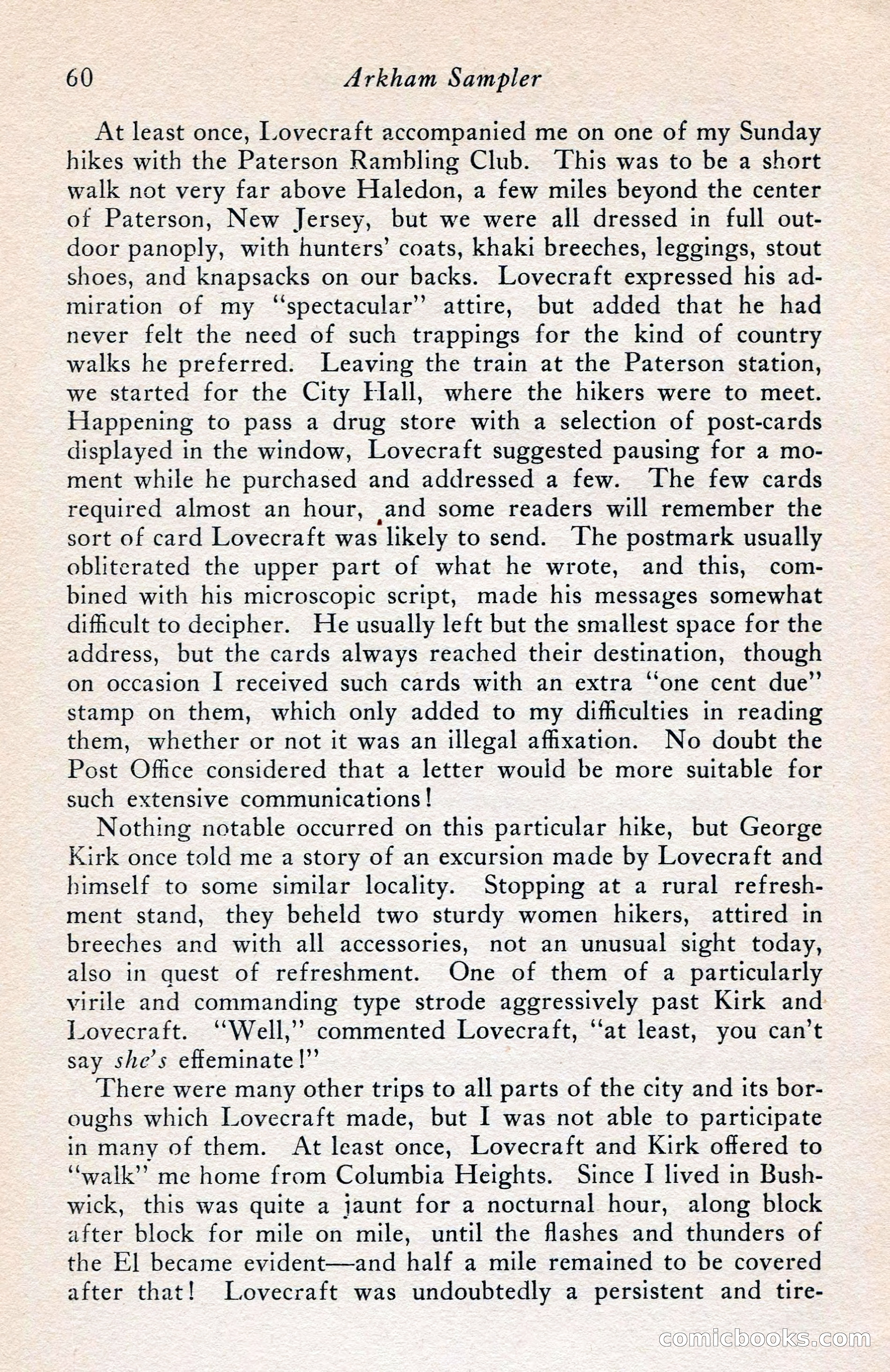 The Arkham Sampler, Spring 1948 — page 62 of 104