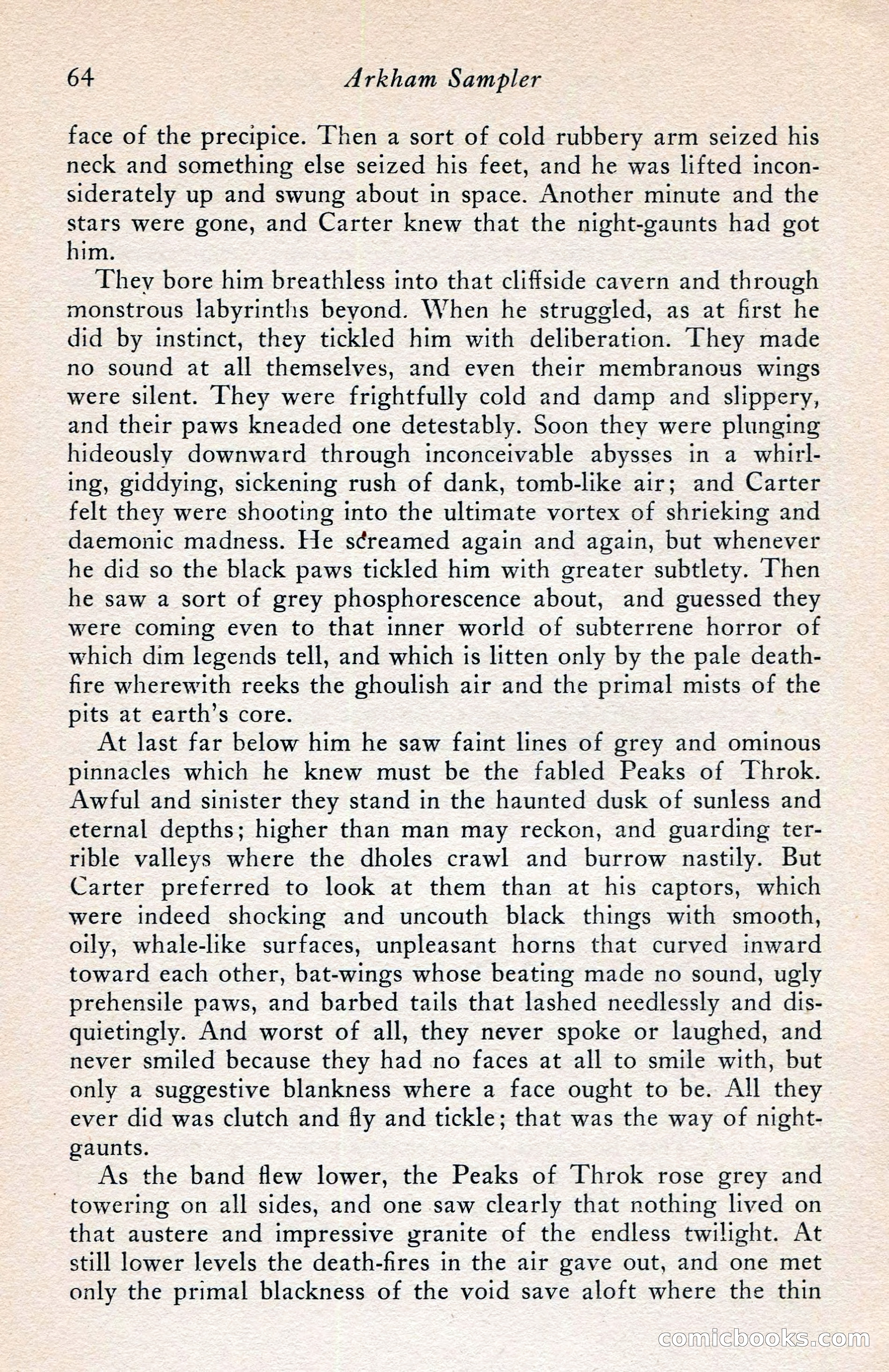 The Arkham Sampler, Spring 1948 — page 66 of 104