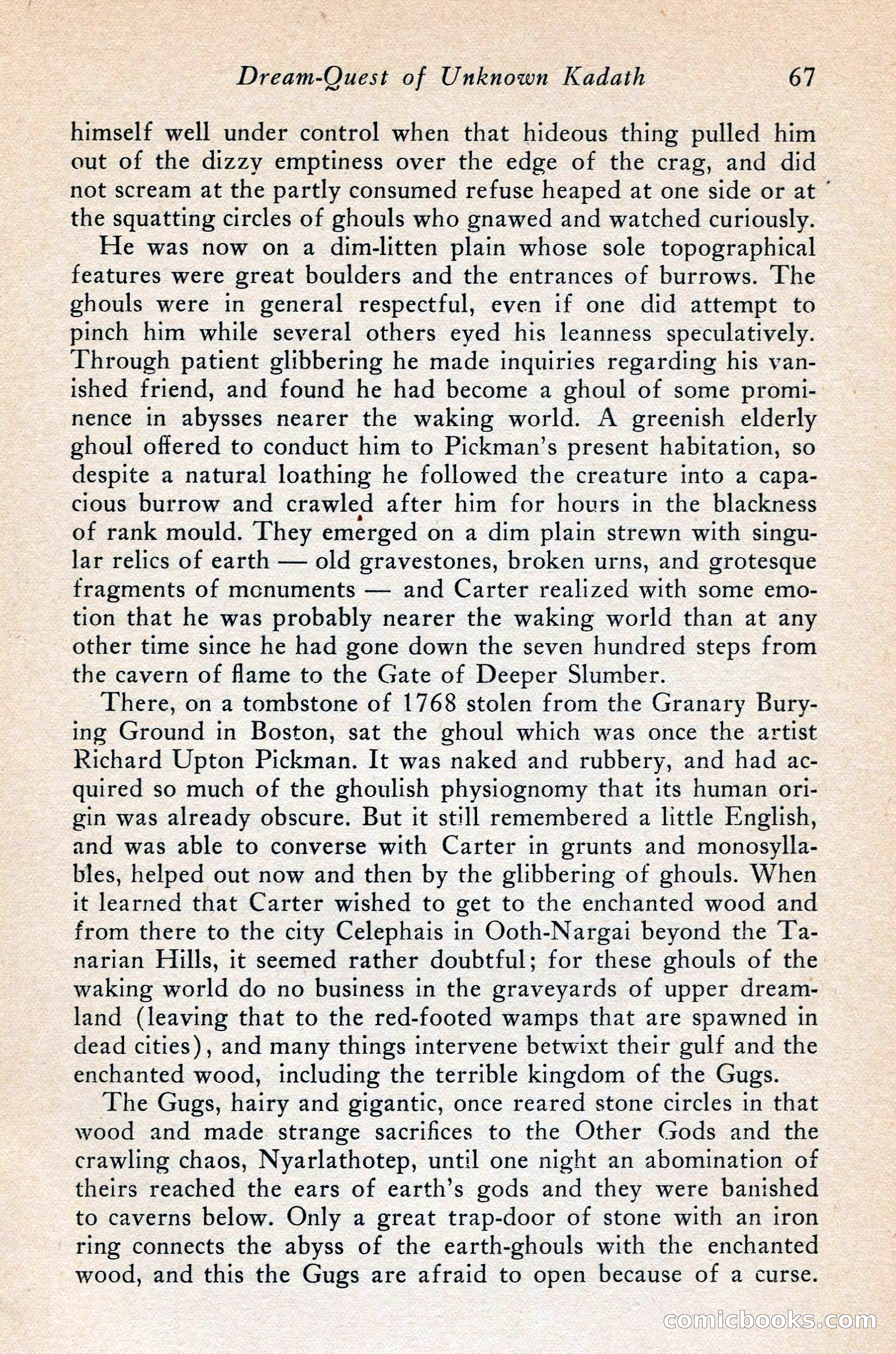 The Arkham Sampler, Spring 1948 — page 69 of 104