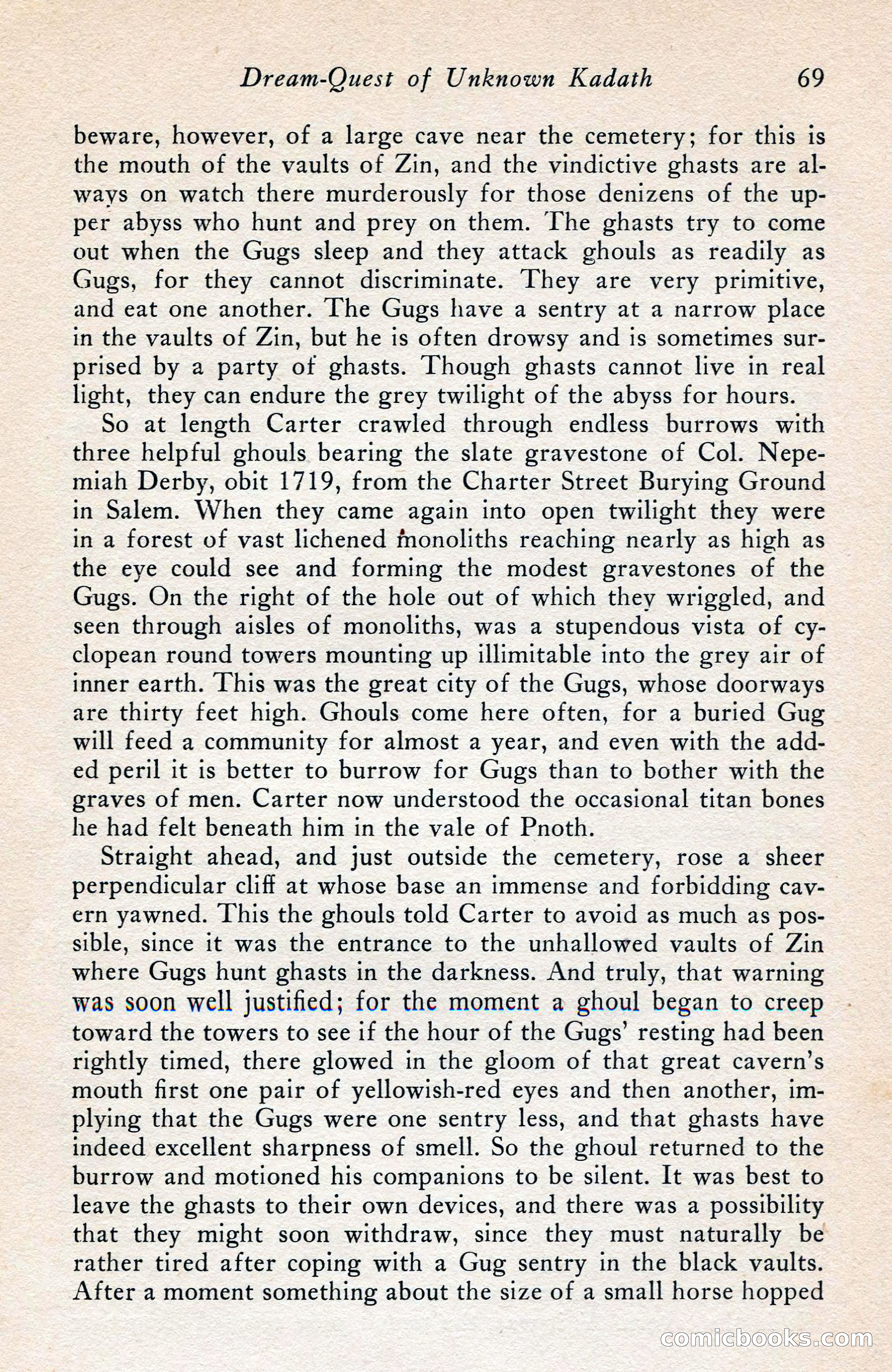 The Arkham Sampler, Spring 1948 — page 71 of 104