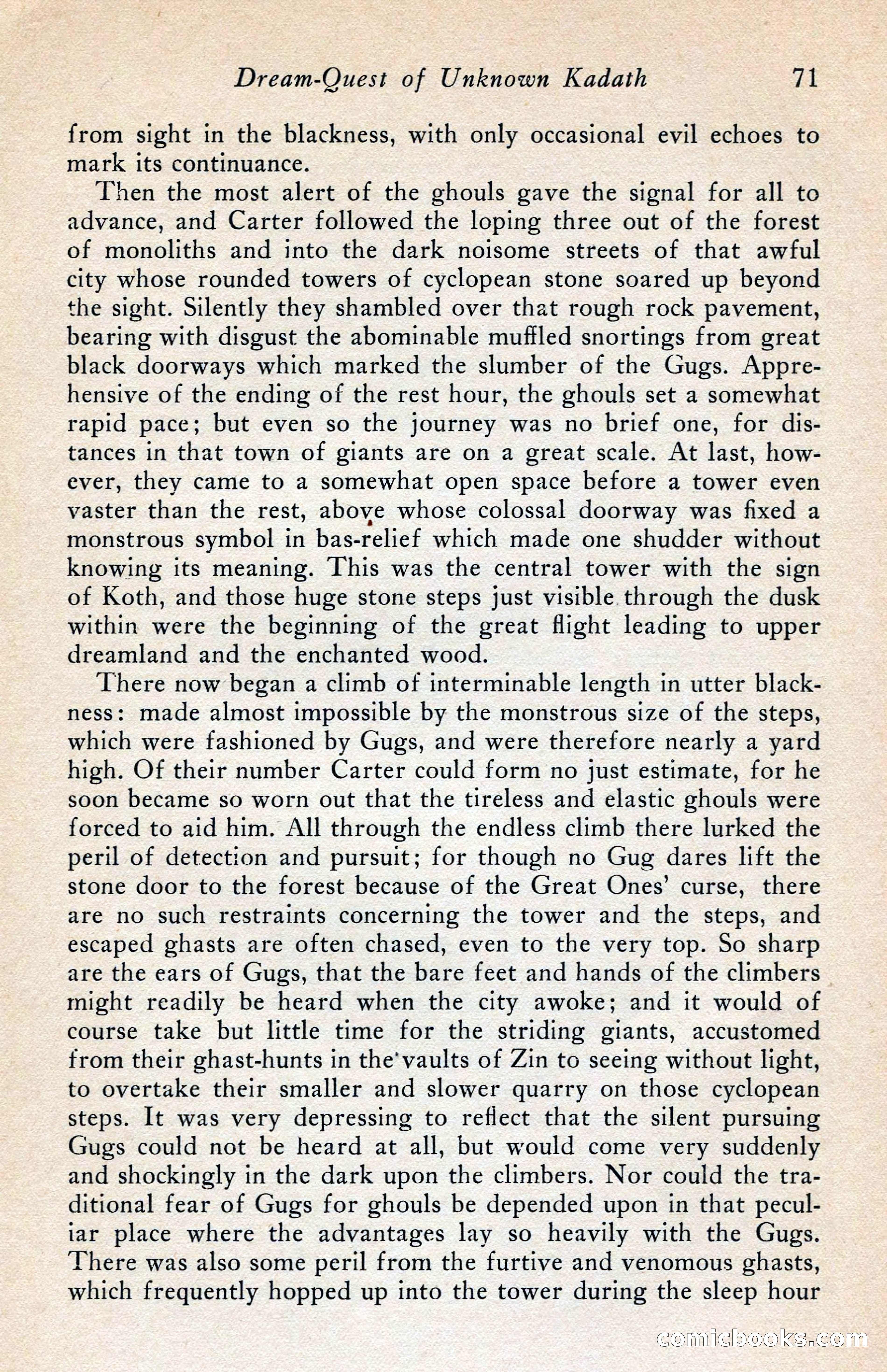 The Arkham Sampler, Spring 1948 — page 73 of 104