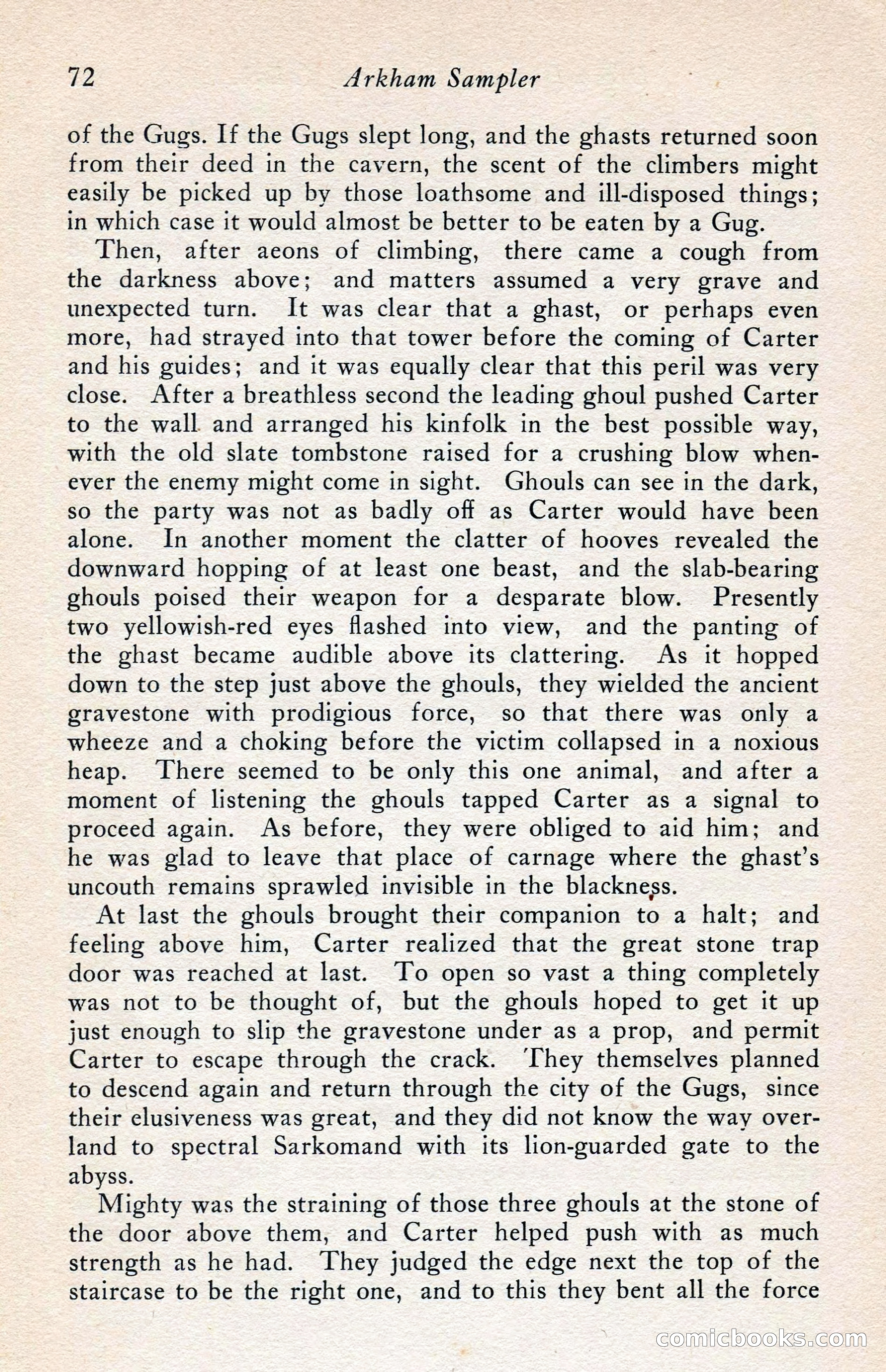 The Arkham Sampler, Spring 1948 — page 74 of 104