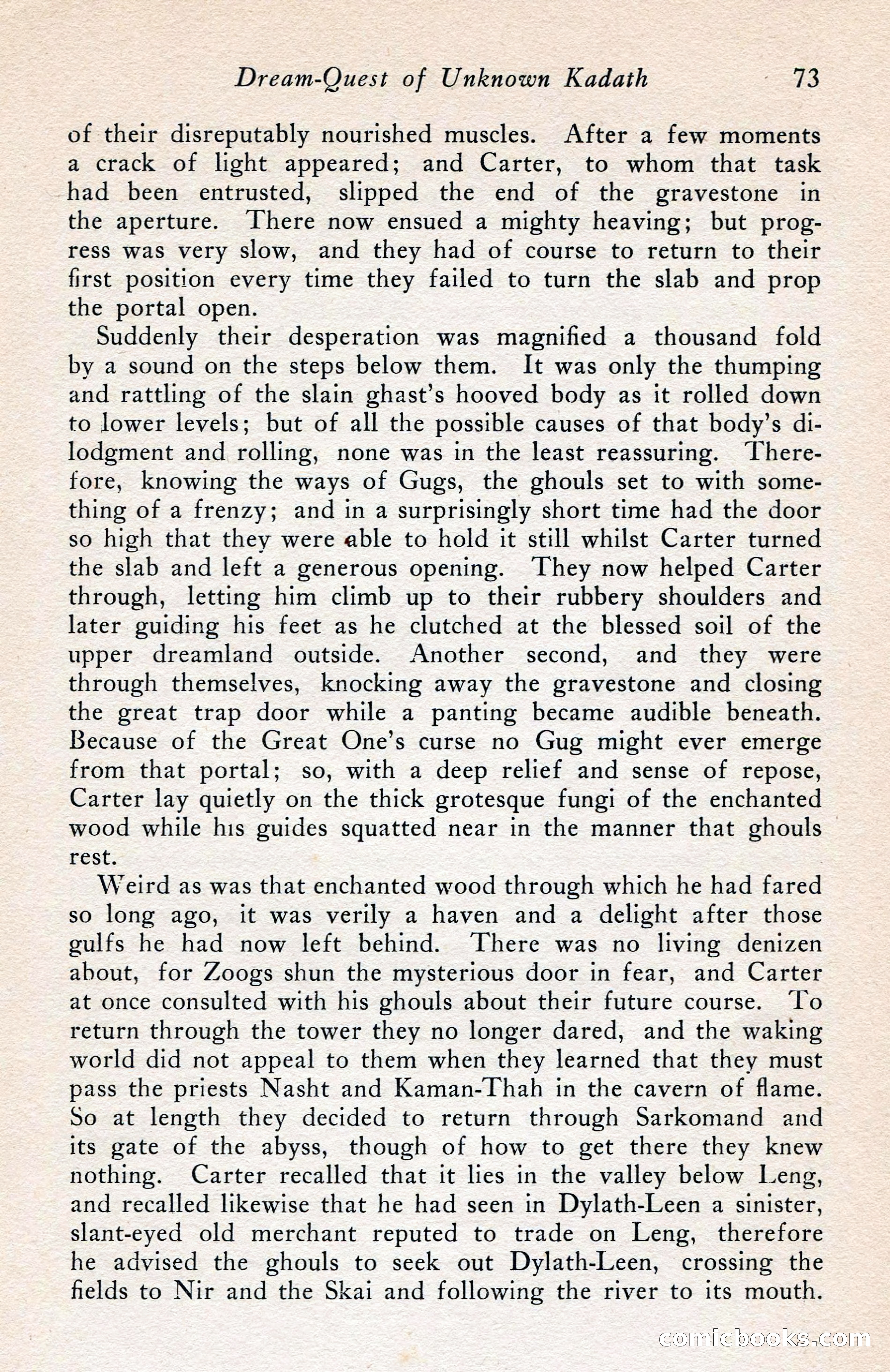 The Arkham Sampler, Spring 1948 — page 75 of 104