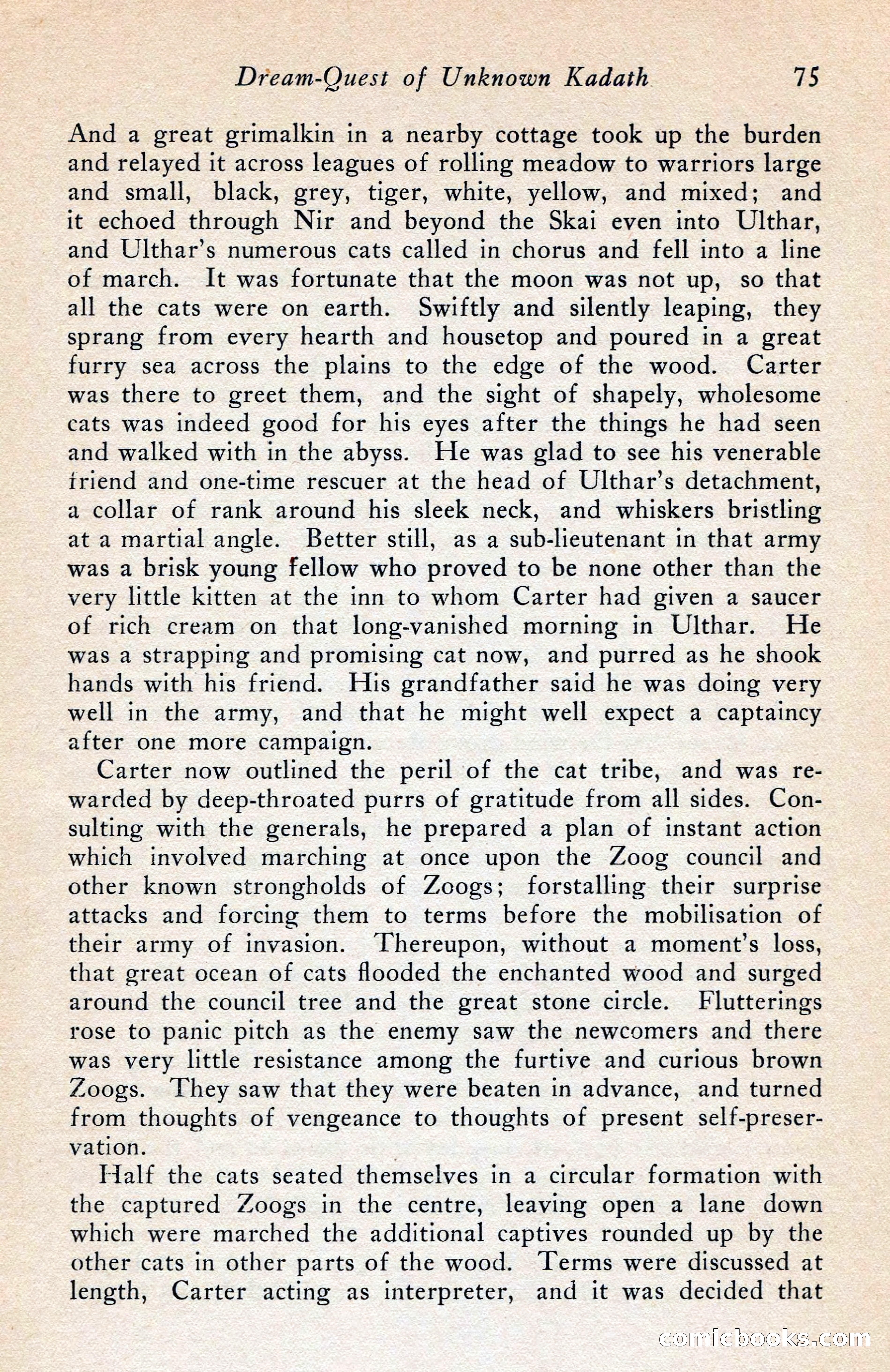 The Arkham Sampler, Spring 1948 — page 77 of 104