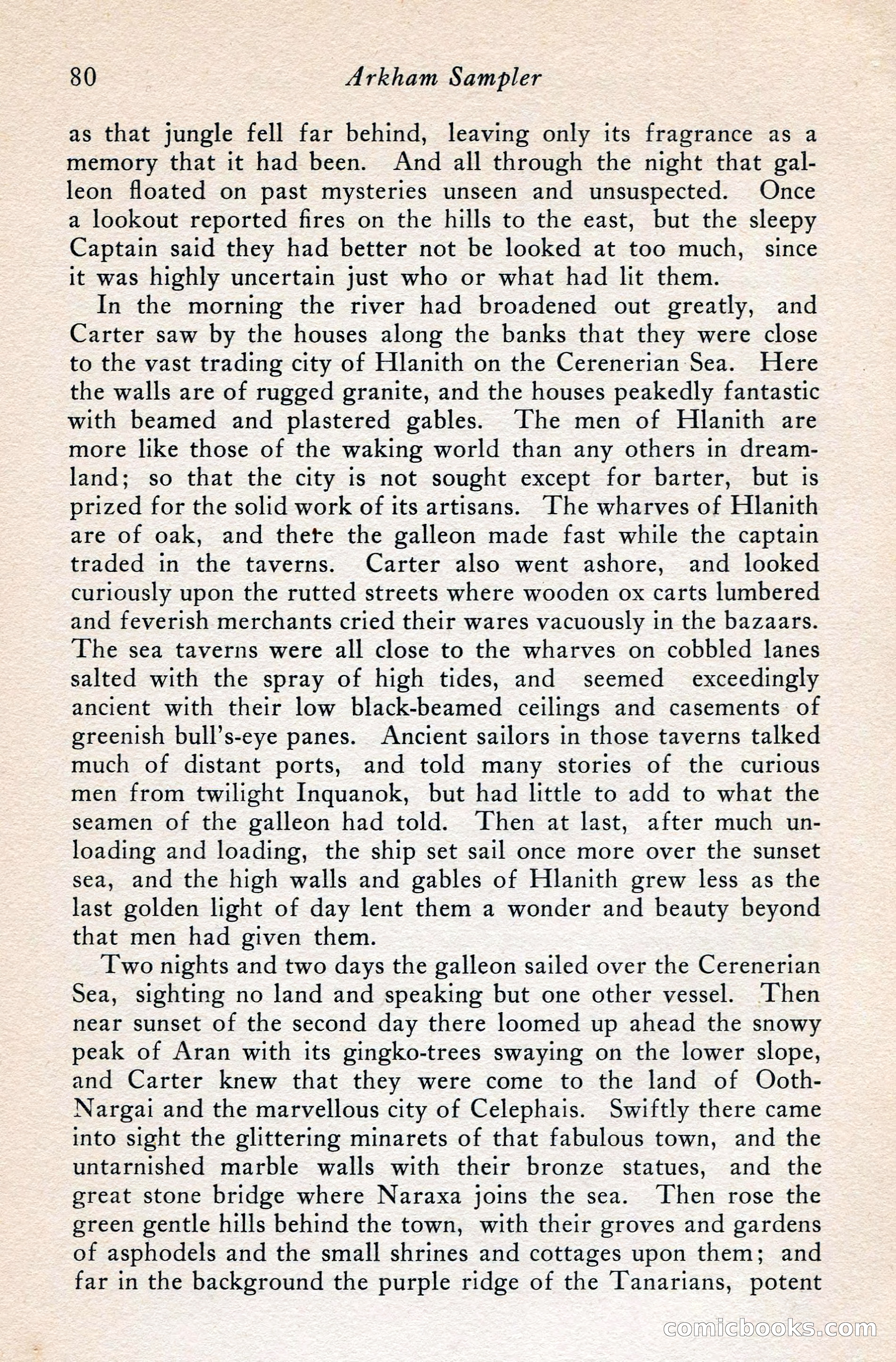 The Arkham Sampler, Spring 1948 — page 82 of 104