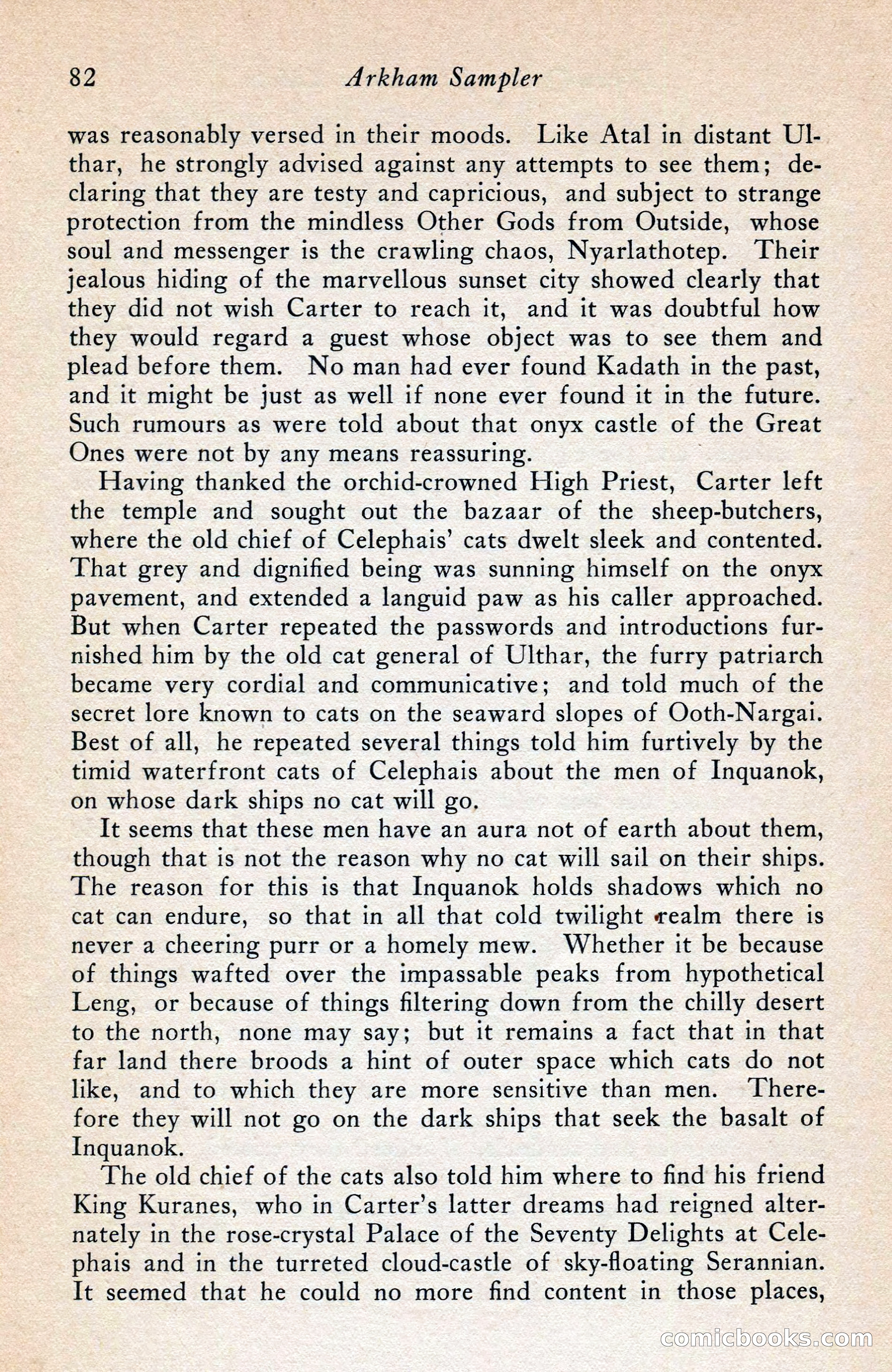 The Arkham Sampler, Spring 1948 — page 84 of 104