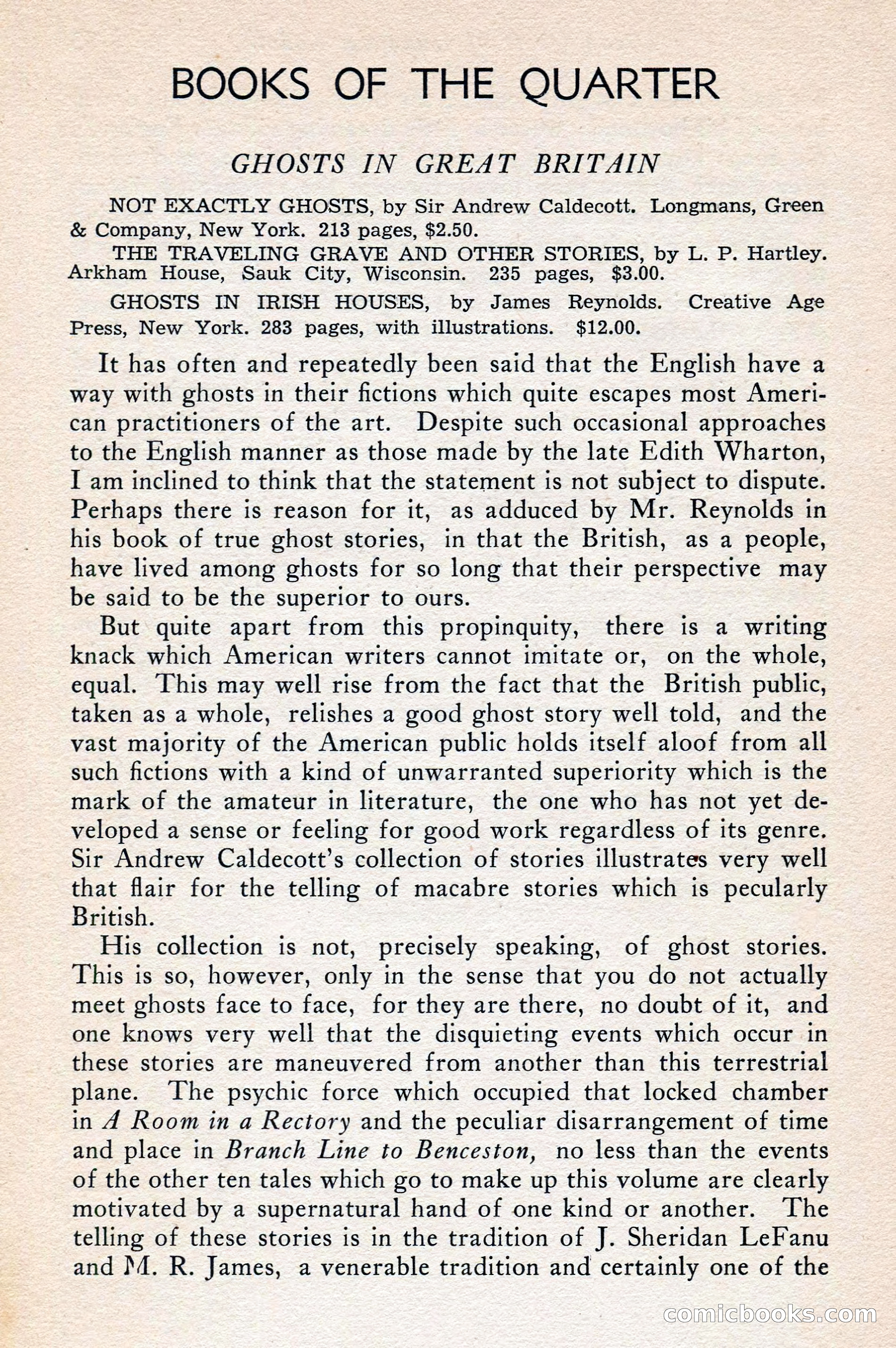 The Arkham Sampler, Spring 1948 — page 86 of 104