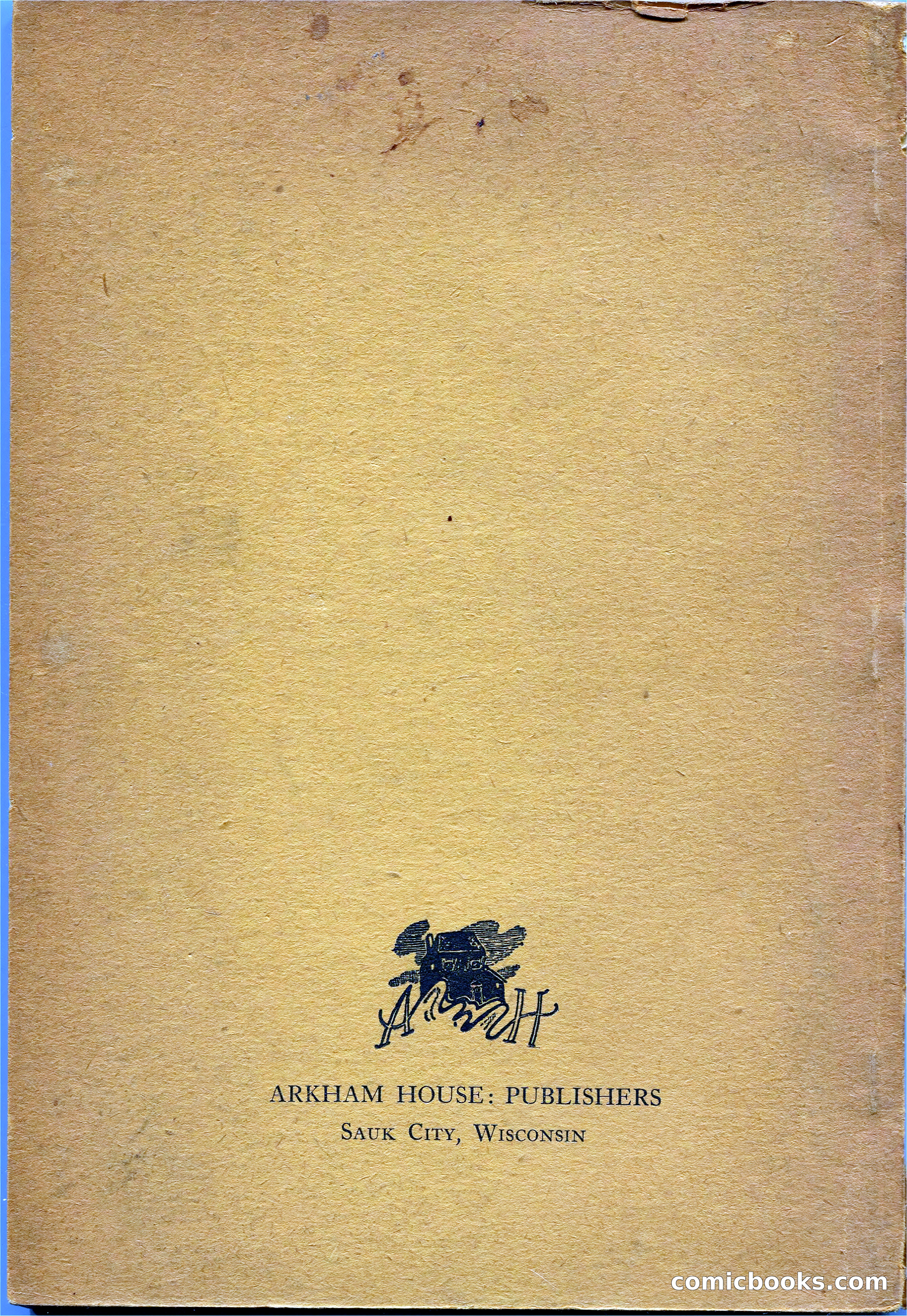 The Arkham Sampler, Spring 1948 — page 104 of 104