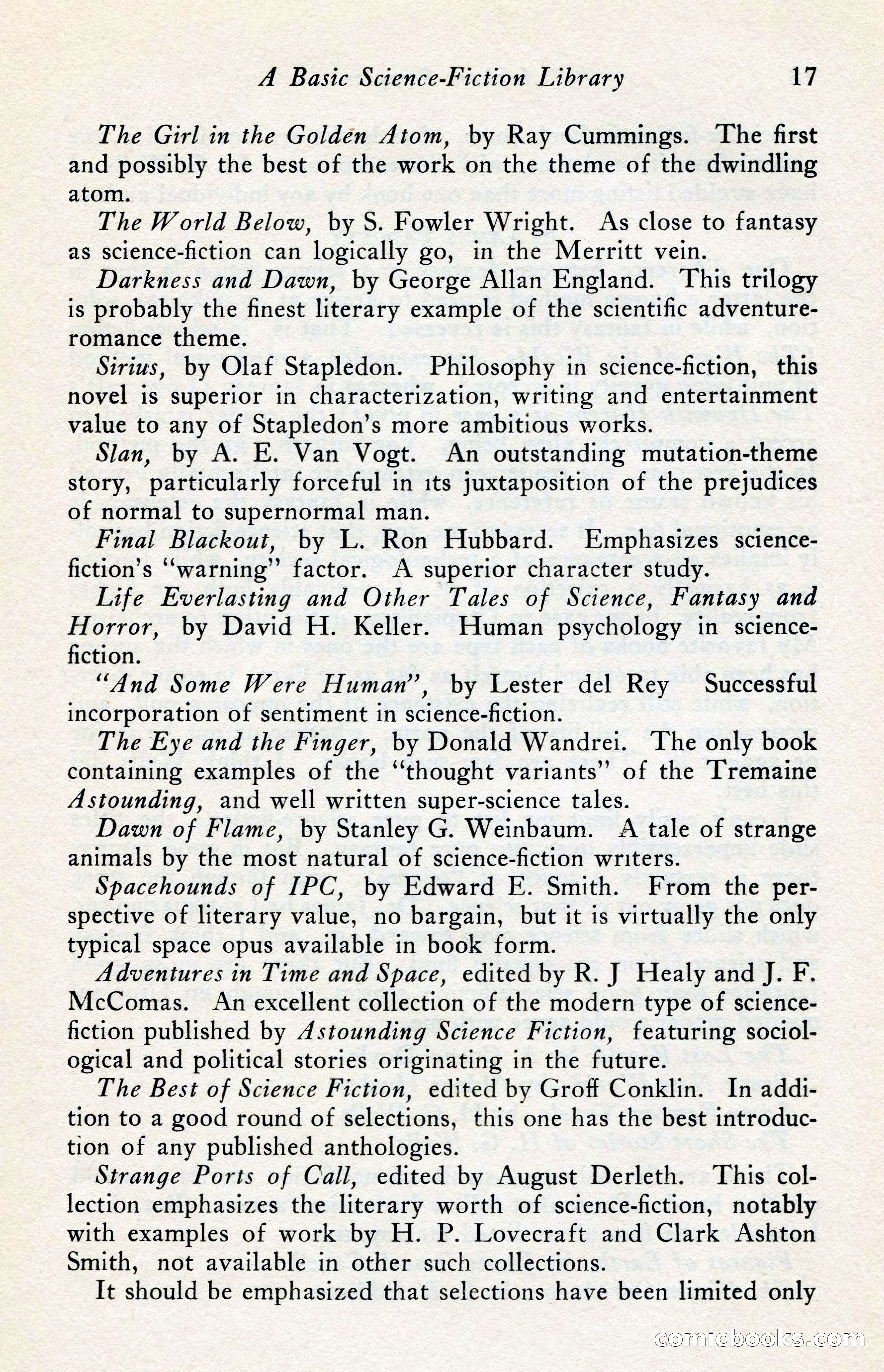The Arkham Sampler, Winter 1949 — page 19 of 104