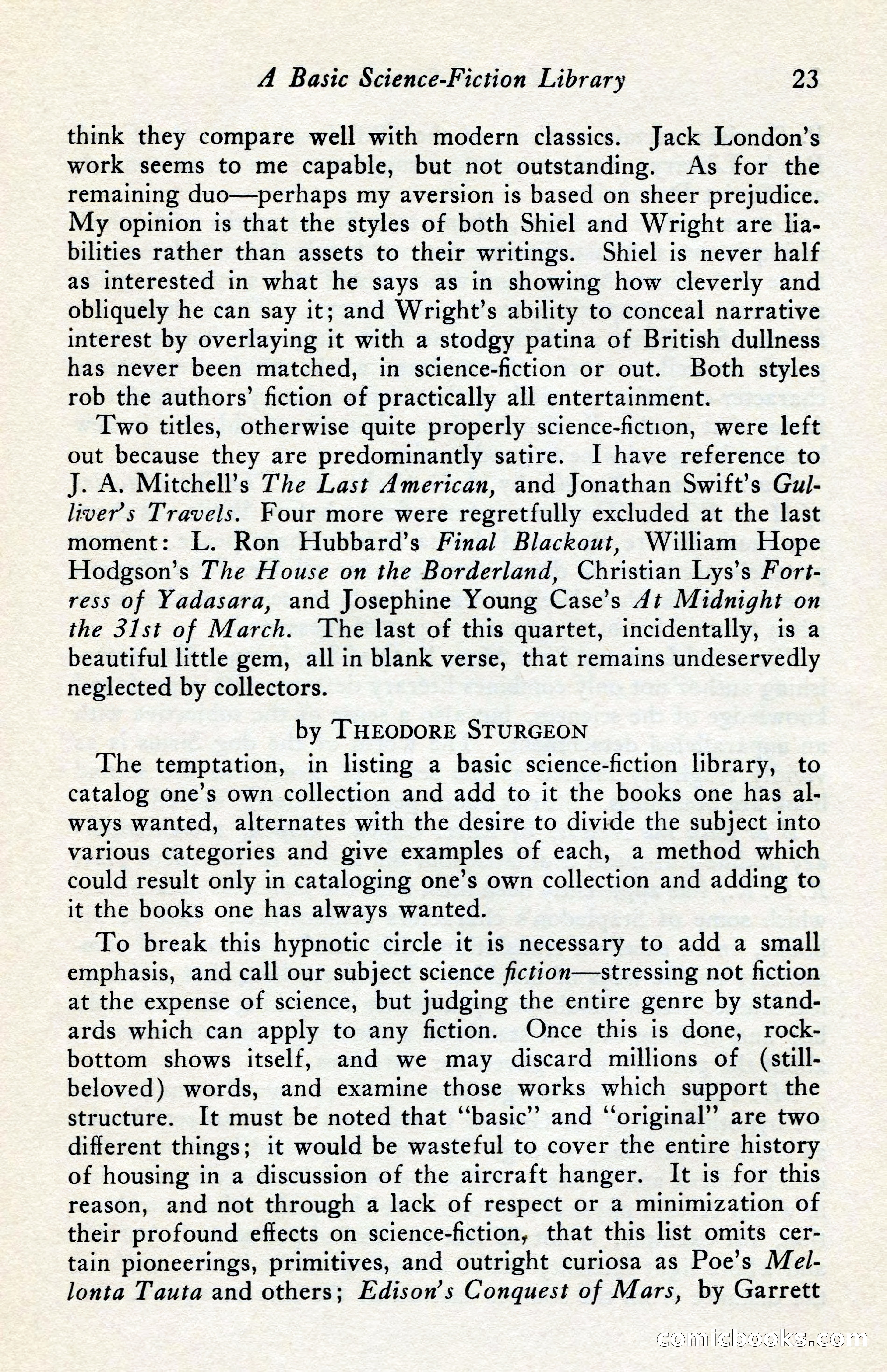 The Arkham Sampler, Winter 1949 — page 25 of 104