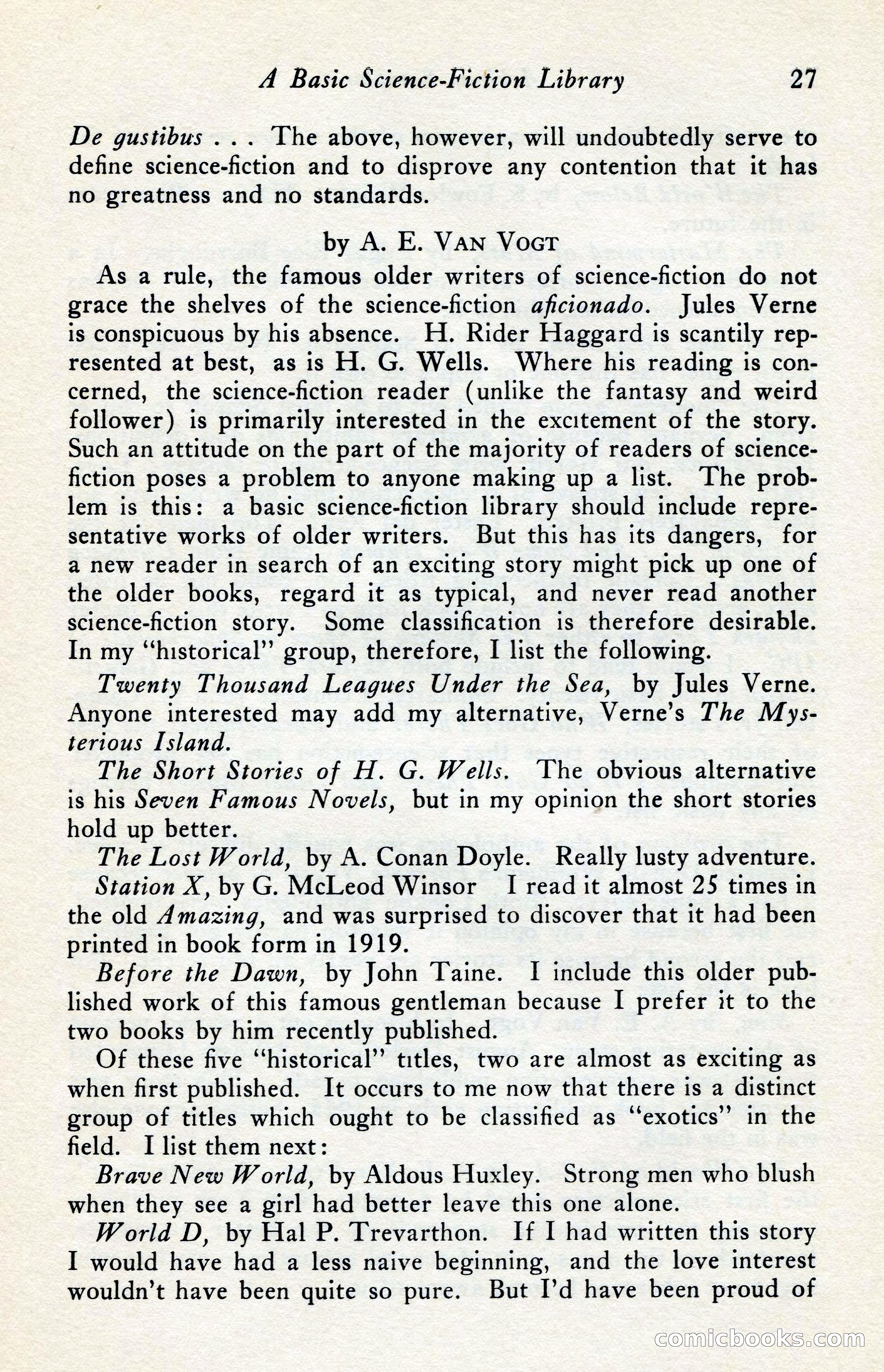 The Arkham Sampler, Winter 1949 — page 29 of 104