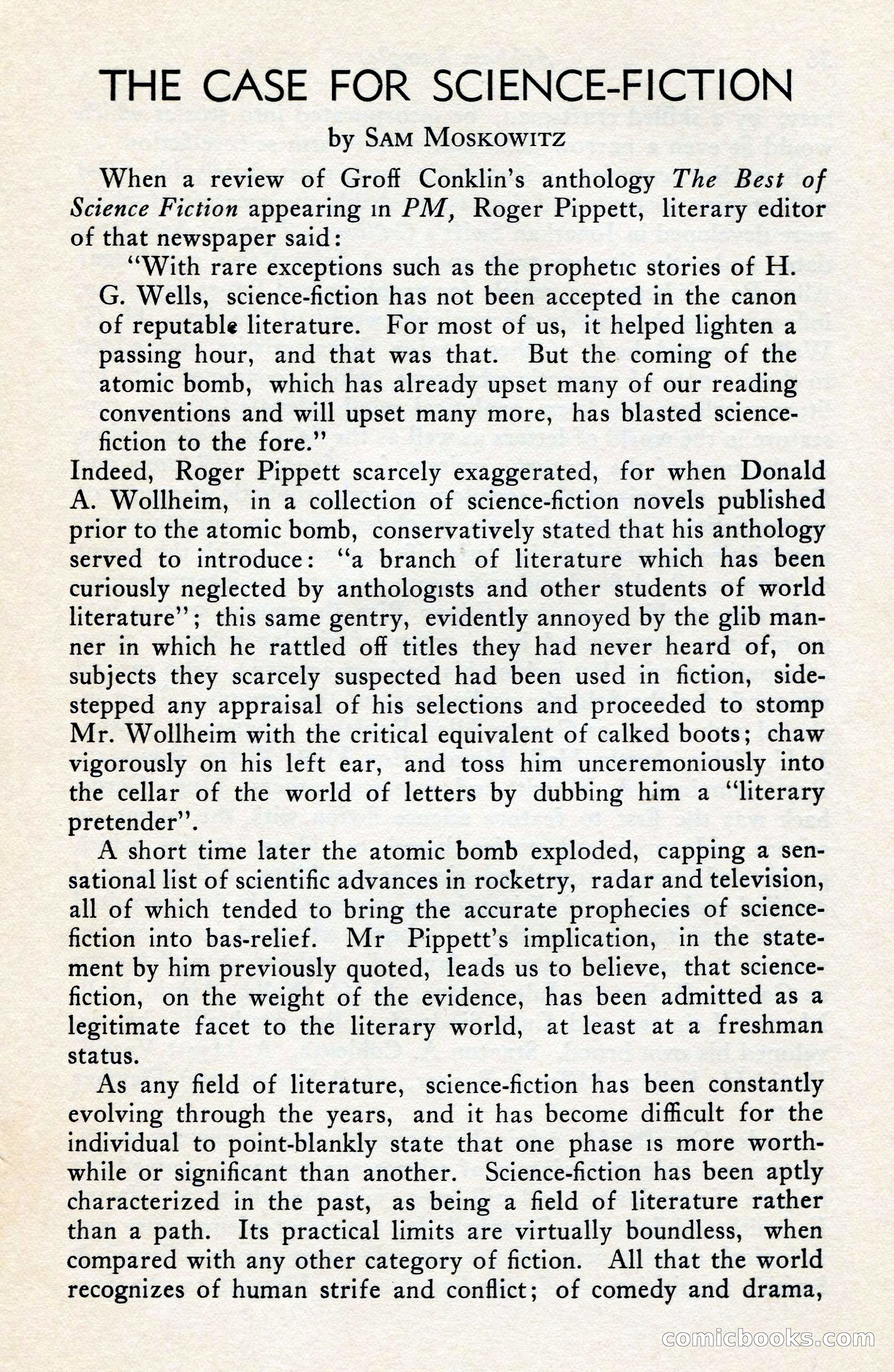 The Arkham Sampler, Winter 1949 — page 37 of 104