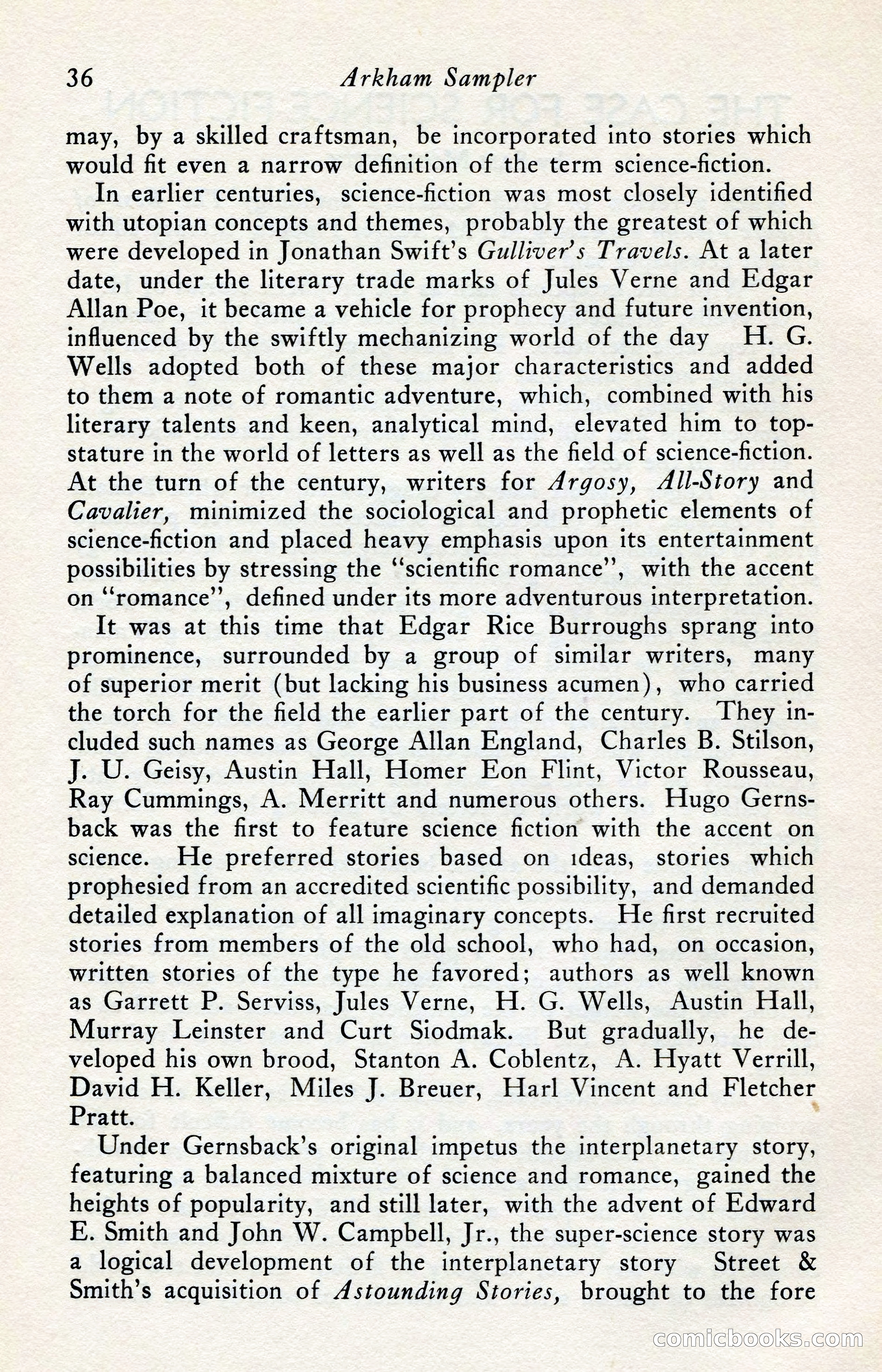 The Arkham Sampler, Winter 1949 — page 38 of 104