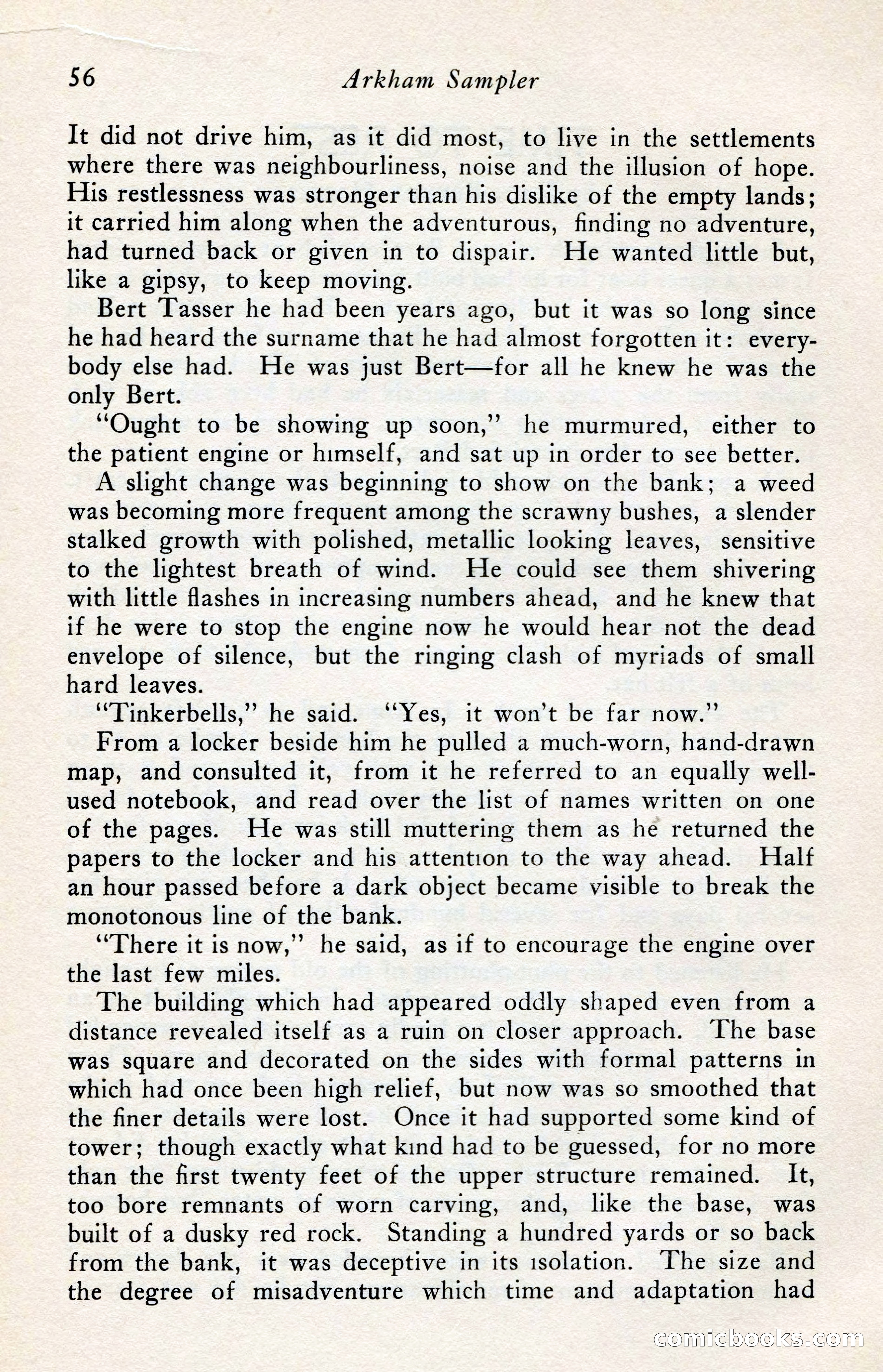 The Arkham Sampler, Winter 1949 — page 58 of 104