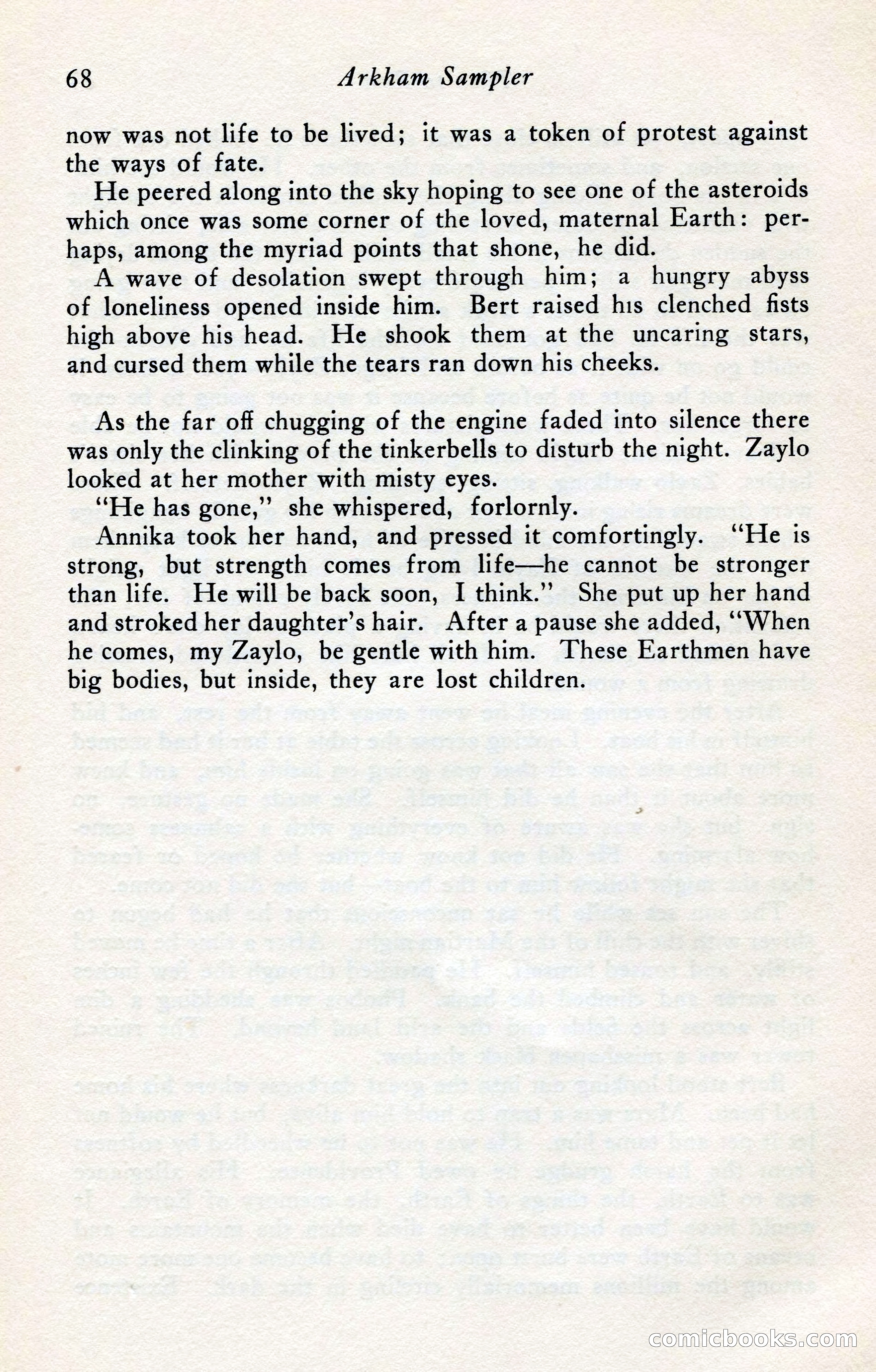 The Arkham Sampler, Winter 1949 — page 70 of 104